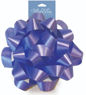 Mill Brook Iridescent Lavender Confetti Bow 5in