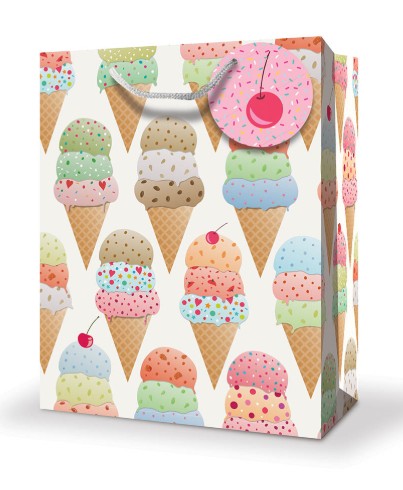 Mill Brook Gift Bag - Feminine Small 5.75W x4.5H x2.5D in