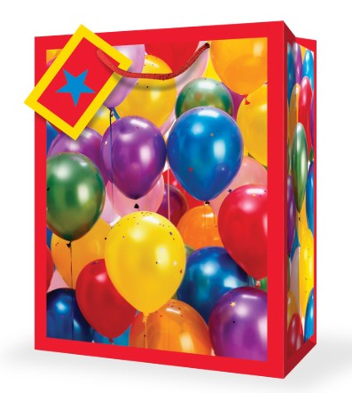 Mill Brook Gift Bag - Birthday Small 5.75W x4.5H x2.5D in