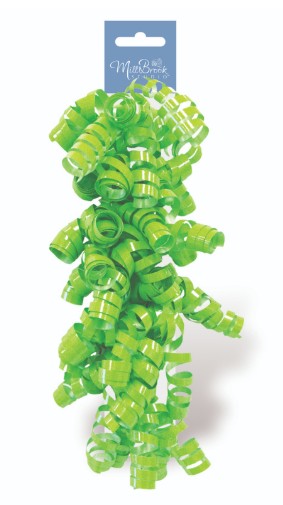 Mill Brook 2 Lime Green Swirly Bows