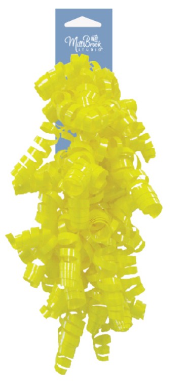 Mill Brook 2 Yellow Swirly Bows