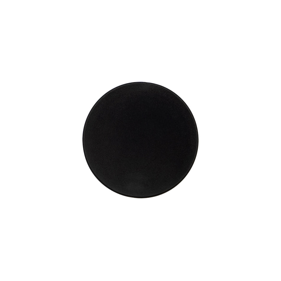 Adhesive Button Style Grip Knob - Black 1.5in
