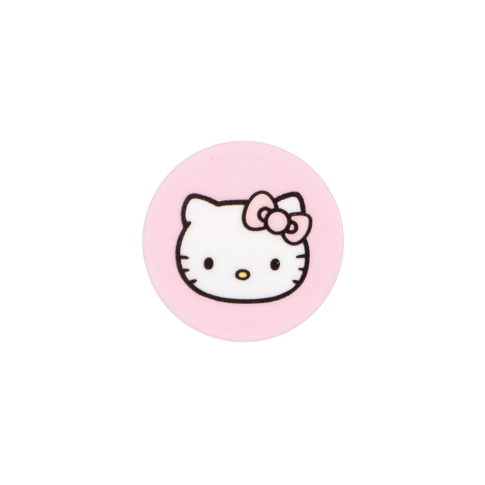 Adhesive Button Style Grip Knob - Hello Kitty 1.5in