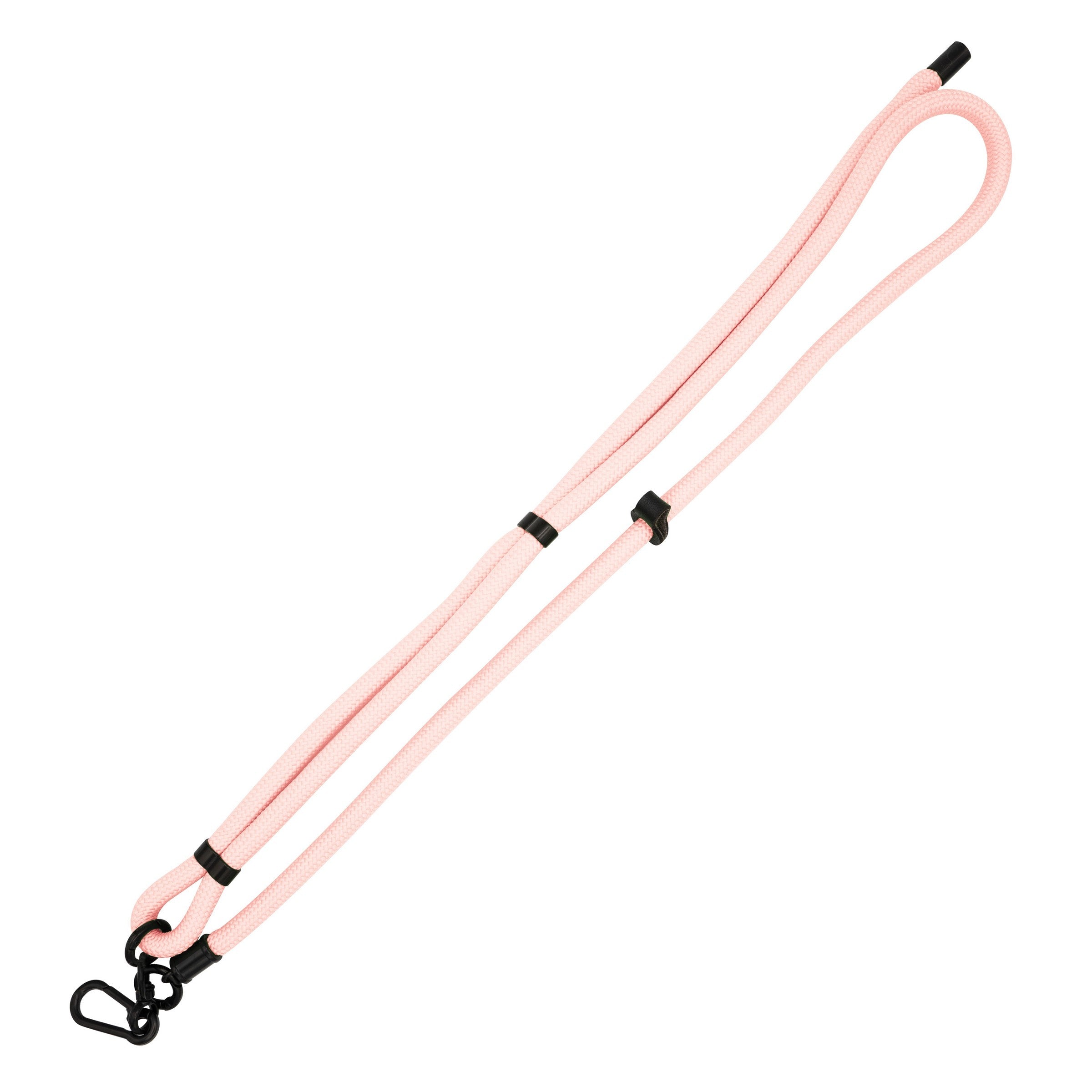 Cross Body Lanyard - Bungee Cord Style #6 Pink 1.5m