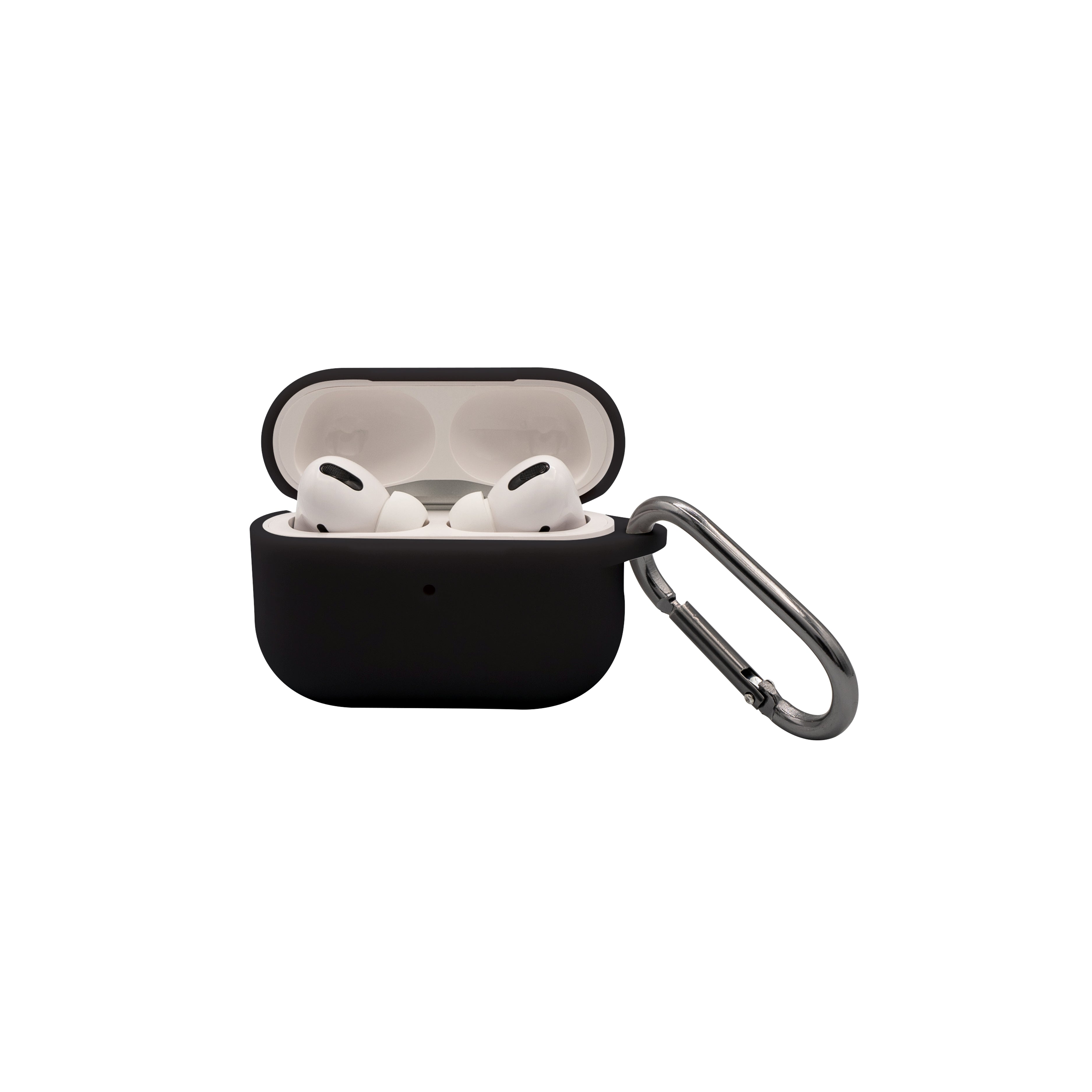 Airpod PRO 2 Black Casing with Carabiner