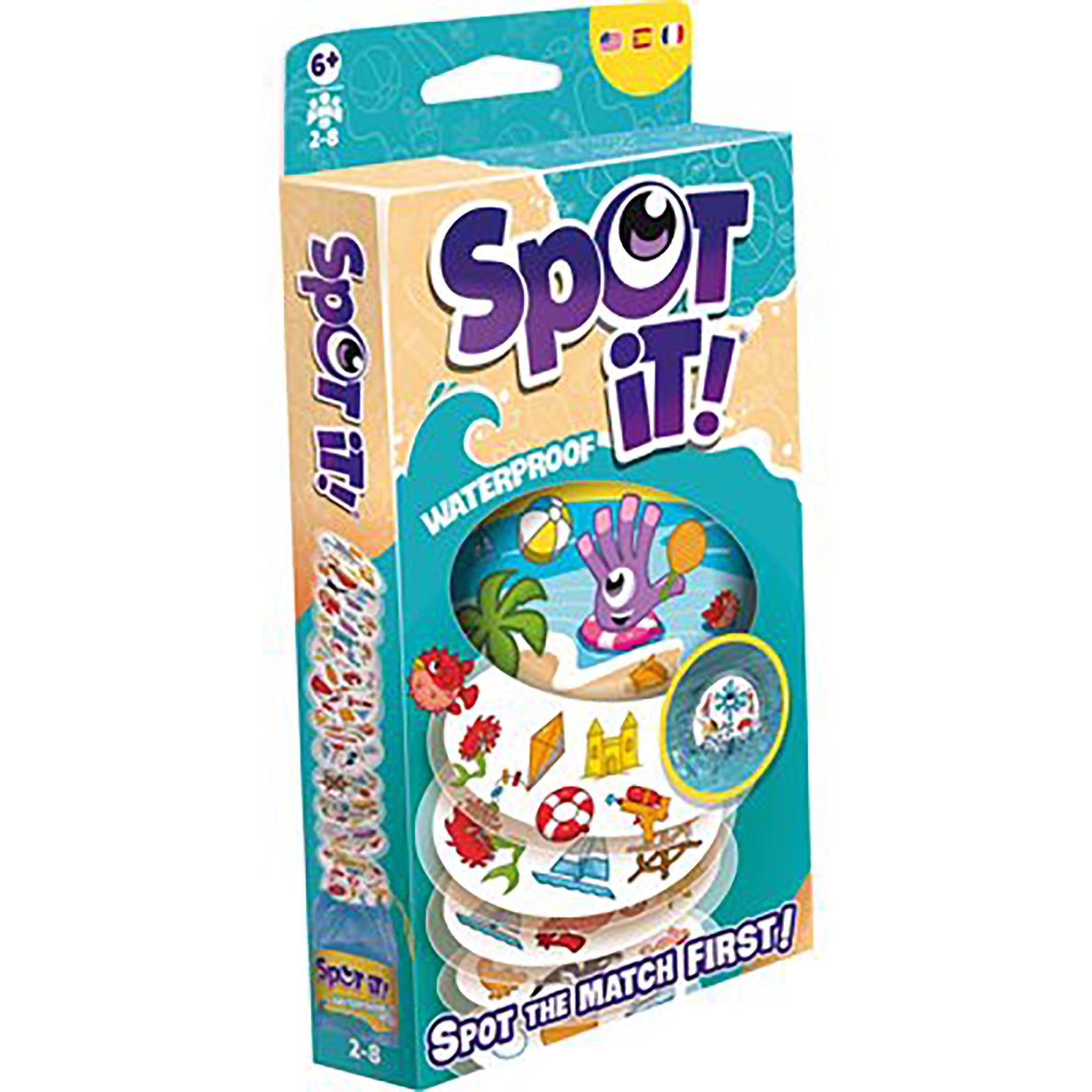 Spot It! Beach - Multilingual 6+