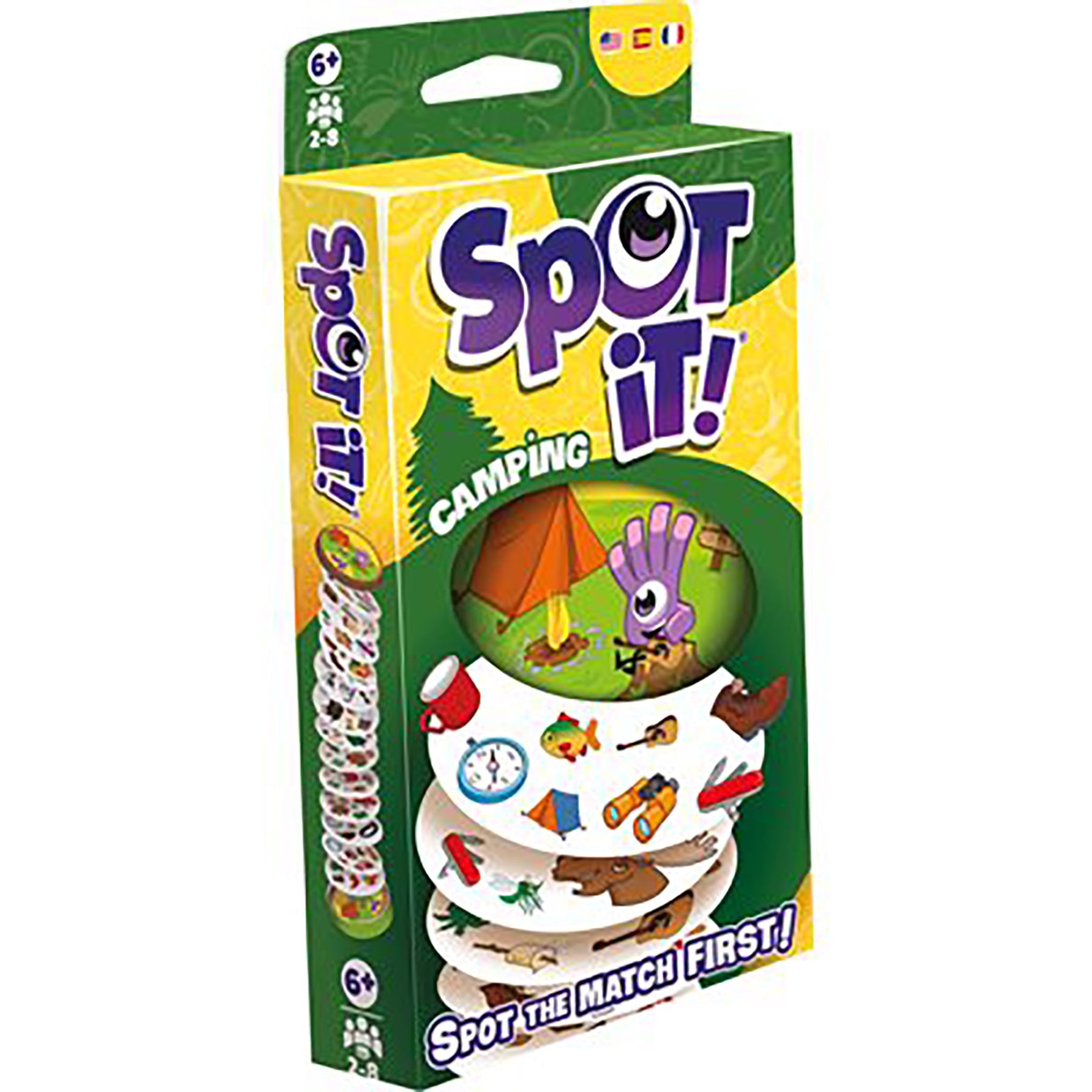 Spot It! Camping - Multilingual 6+
