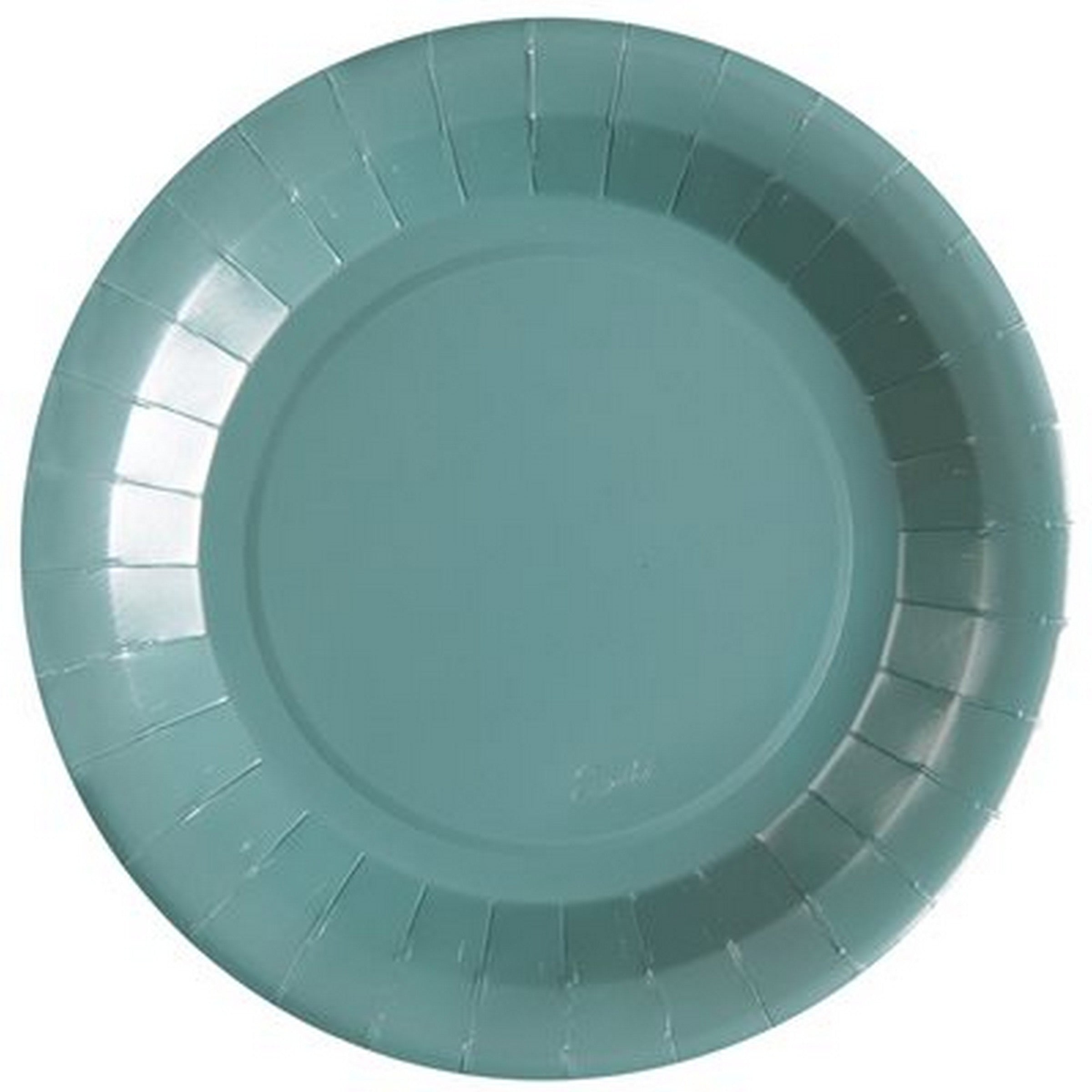 Rainbow Collection 10 Round Eucalyptus Plates - Natural Fibers - Biodegradable 9in