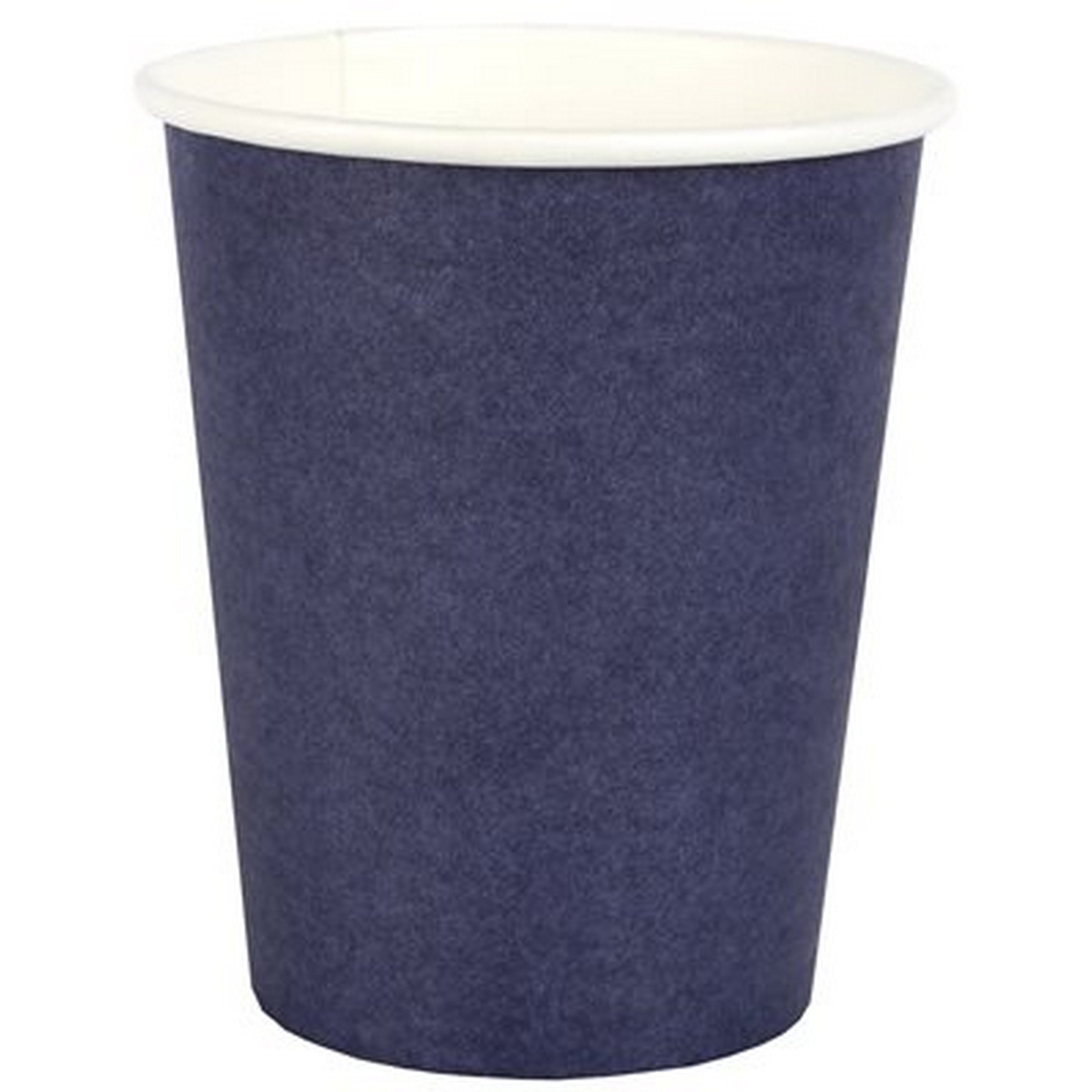 Rainbow Collection 10 Royal Blue Paper Cups 8.5oz