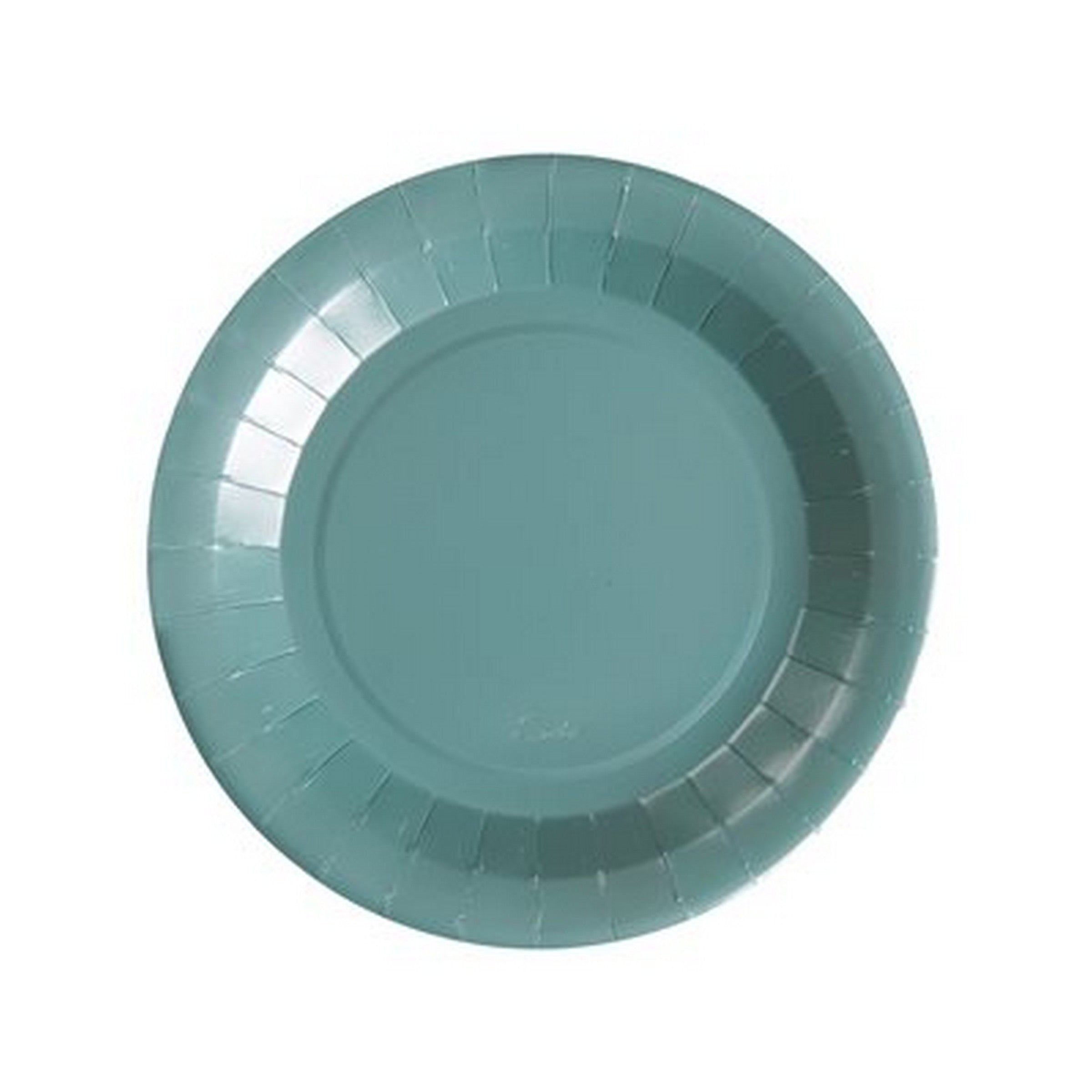 Rainbow Collection 10 Round Eucalyptus Plates - Natural Fibers - Biodegradable 7in