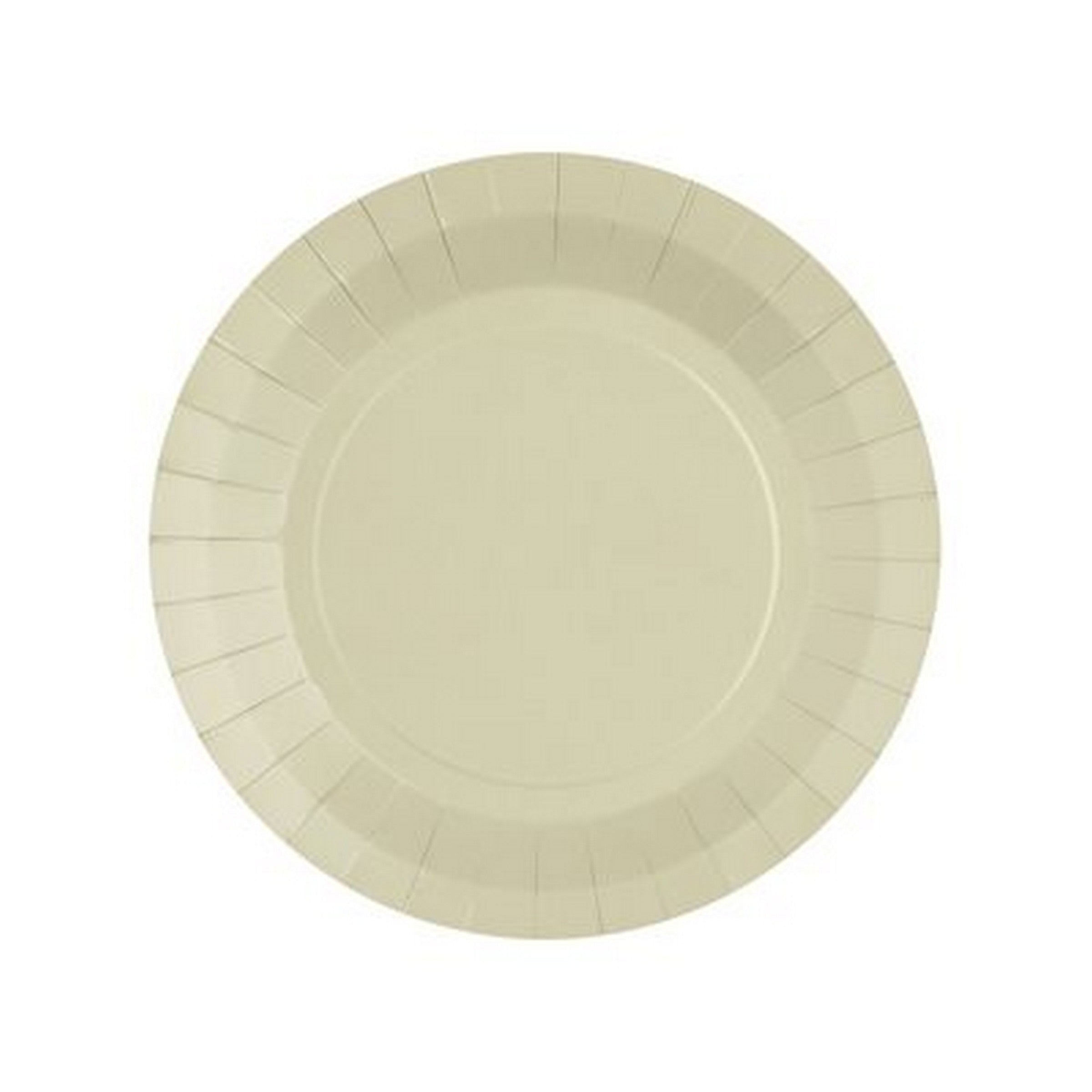 Rainbow Collection 10 Round Sand Plates - Natural Fibers - Biodegradable 7in