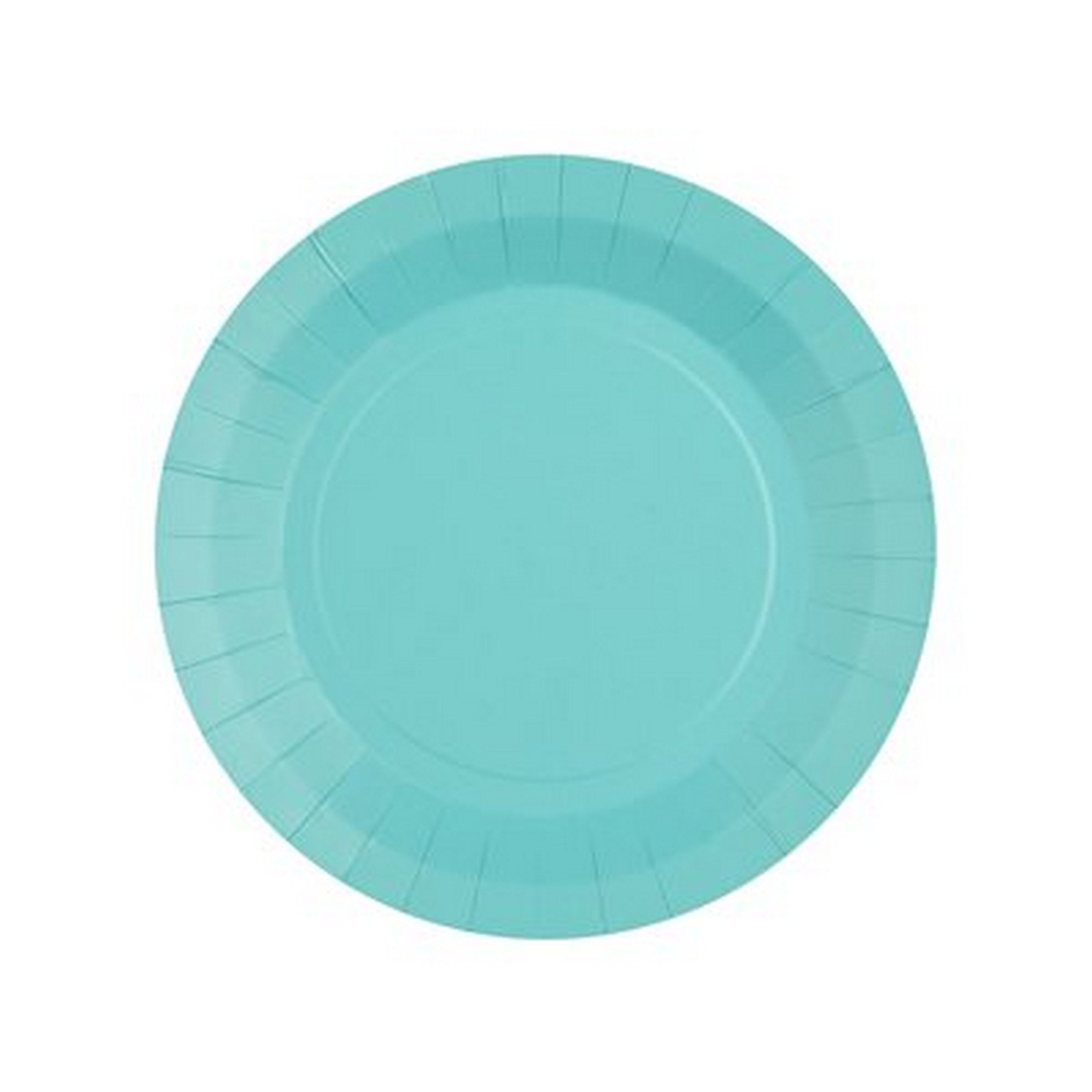 Rainbow Collection 10 Round Sky Plates - Natural Fibers - Biodegradable 7in
