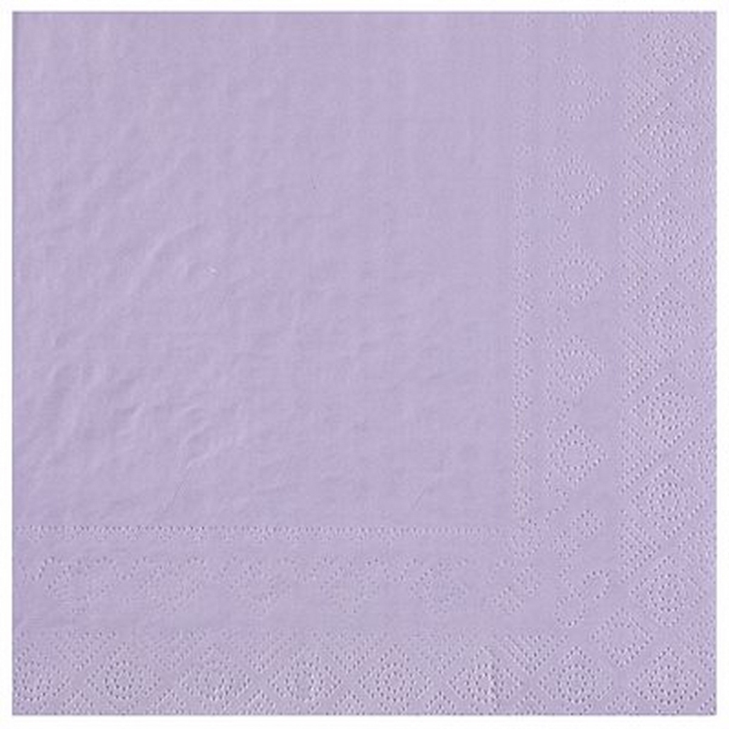 Rainbow Collection 25 Lavender Luncheon Napkins - 2 Ply 13x13in