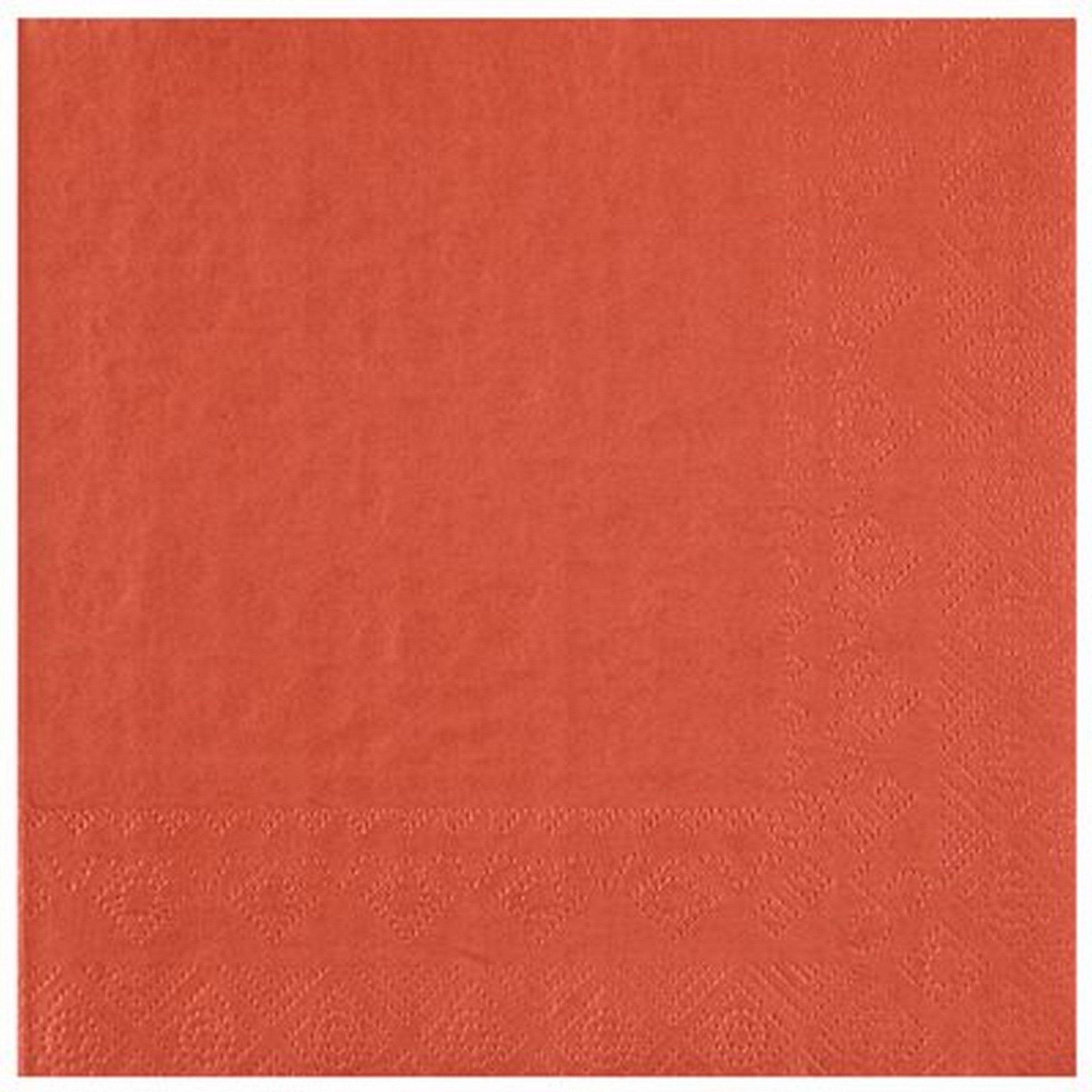Rainbow Collection 25 Terracotta Luncheon Napkins - 2 Ply 13x13in
