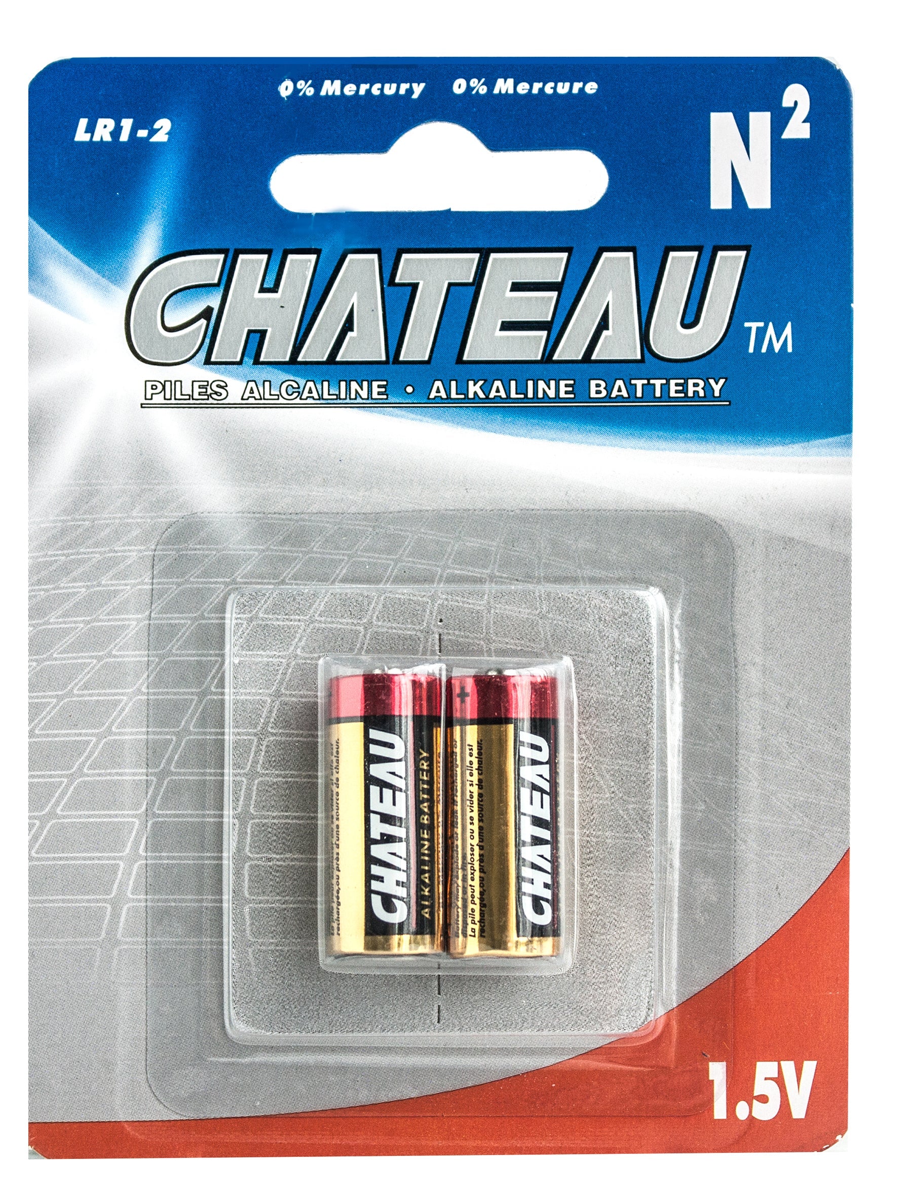 Chateau 2 N2 Alkaline Batteries Eco Fee $0.1SUS