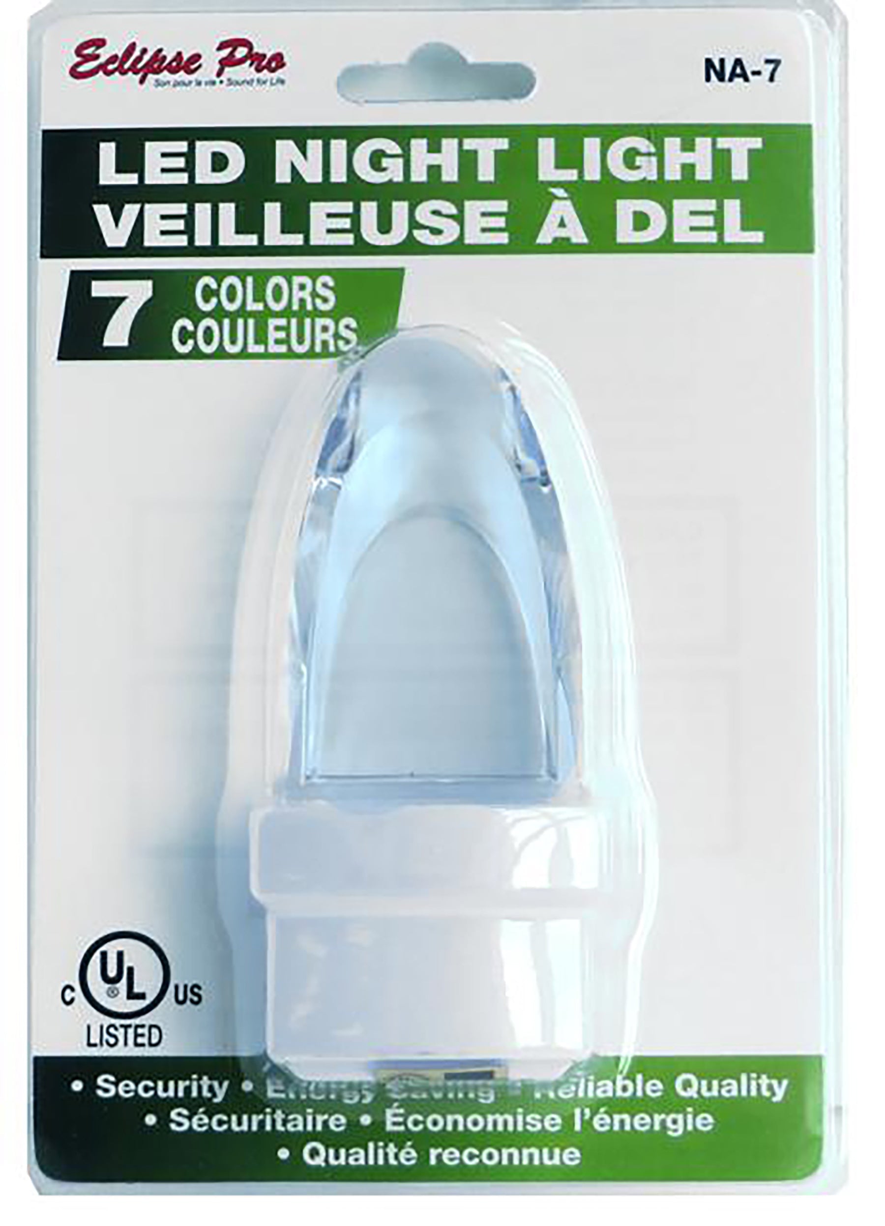 Eclipse Pro Led 7-Color Night Light 3.8x1.6in