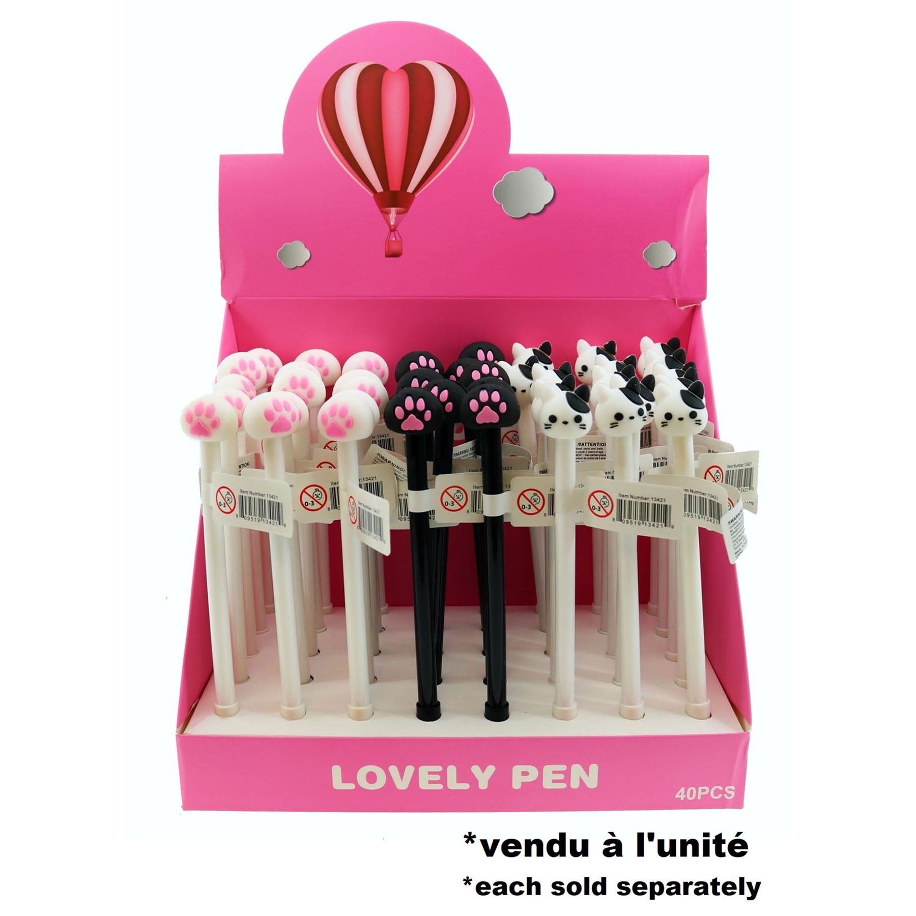 Kitty & Paw Pen 7.25in