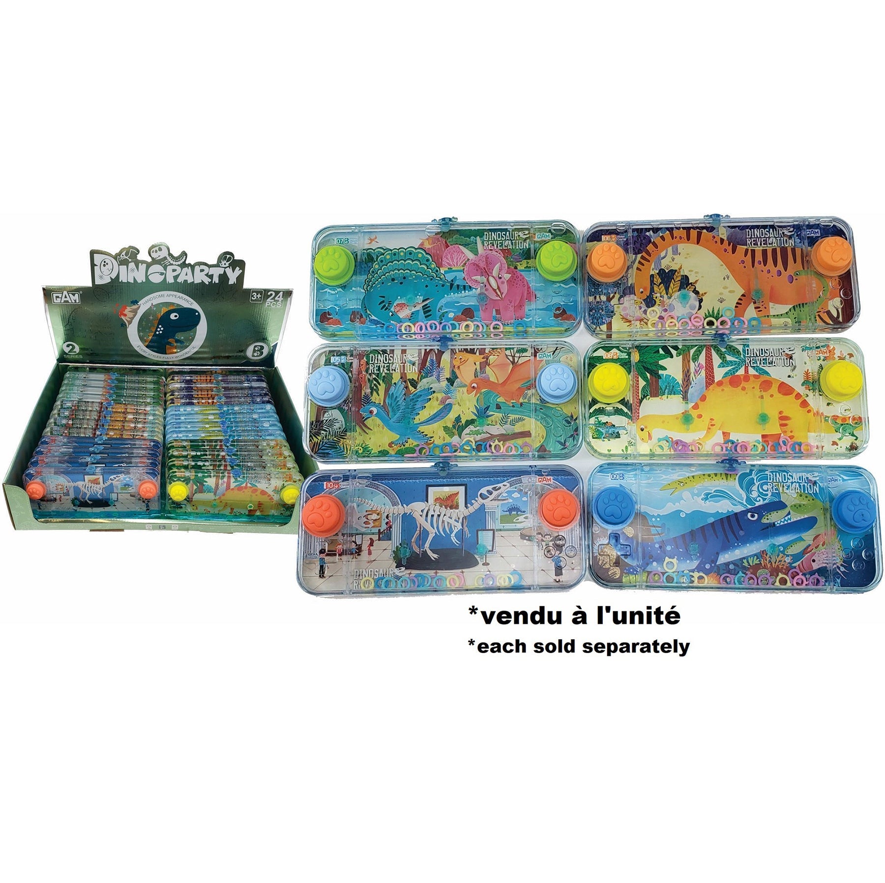 Dino Water Game Série 2 6x2.75in 3+
