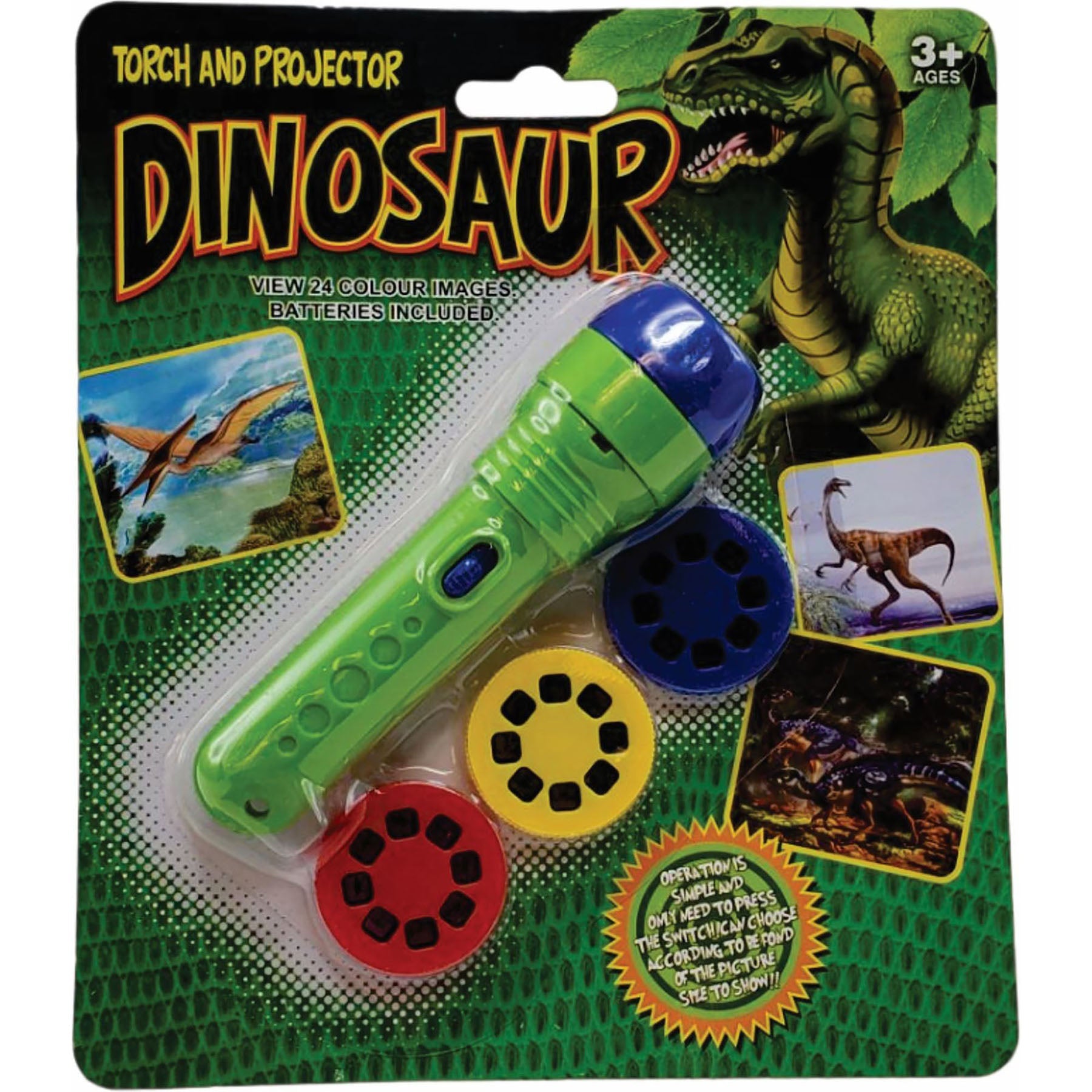 Projection Light - Dinosaur 4.5in 3+