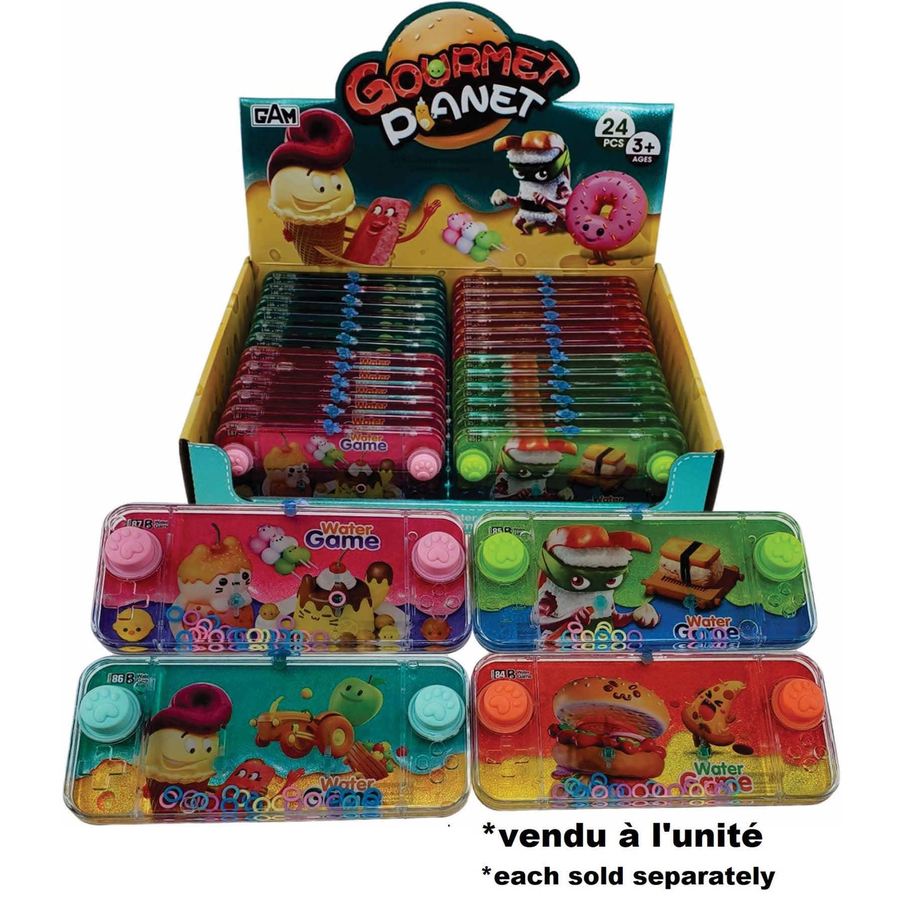 Gourmet Water Game 6x2.75in 3+