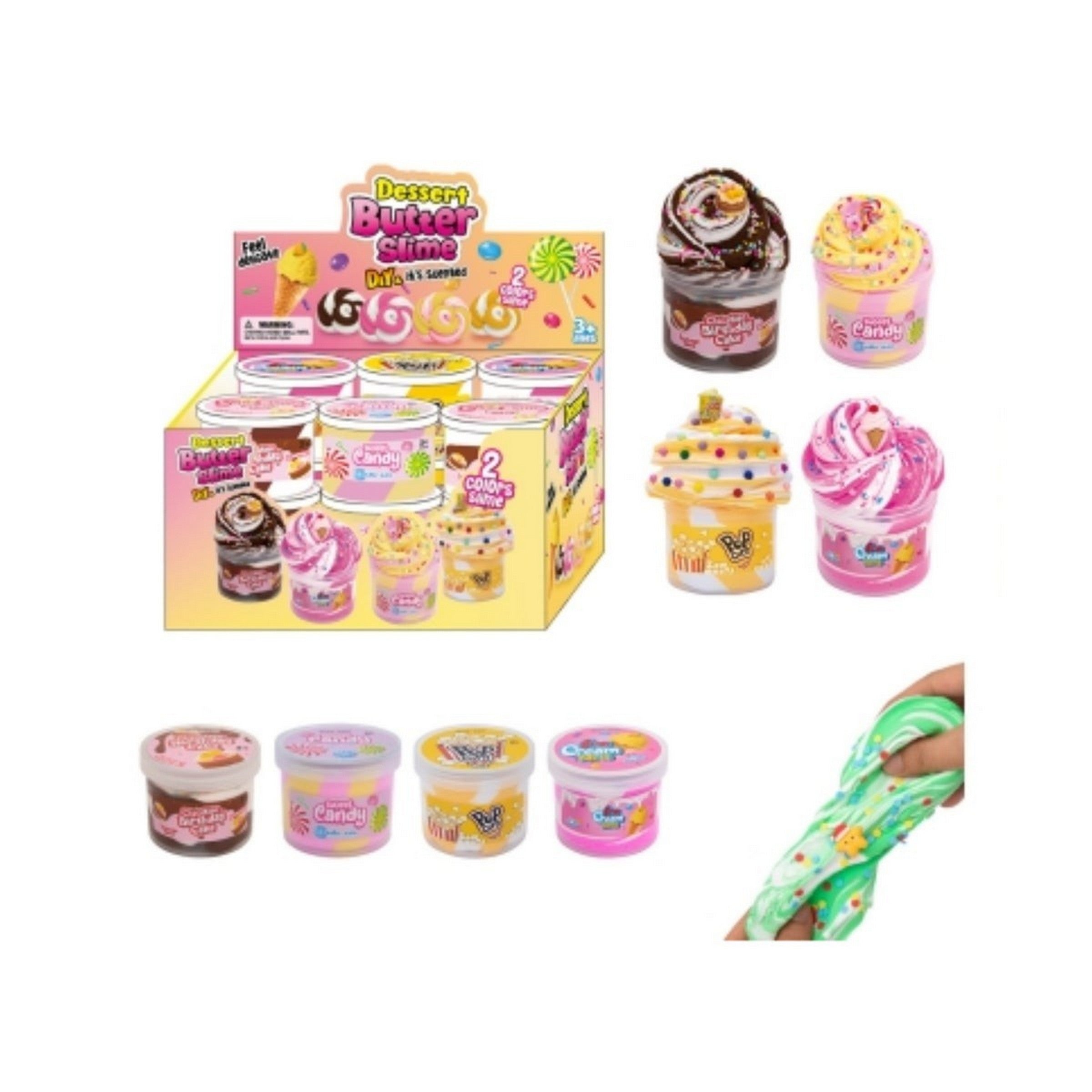 Scented Dessert Butter Slime 75g Age 3+ VRT