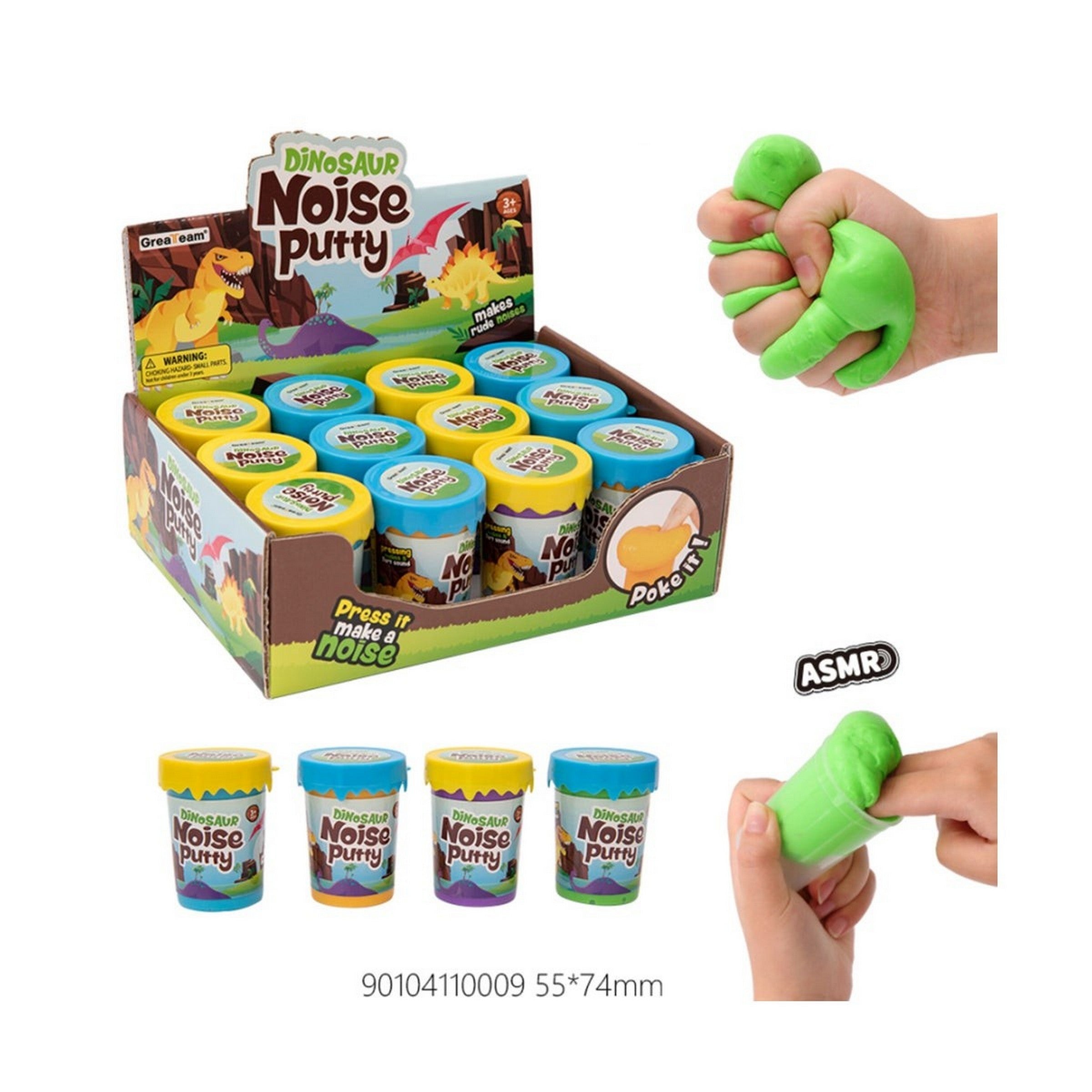 Dinosaur Noise Putty 95g Age 3+ VRT