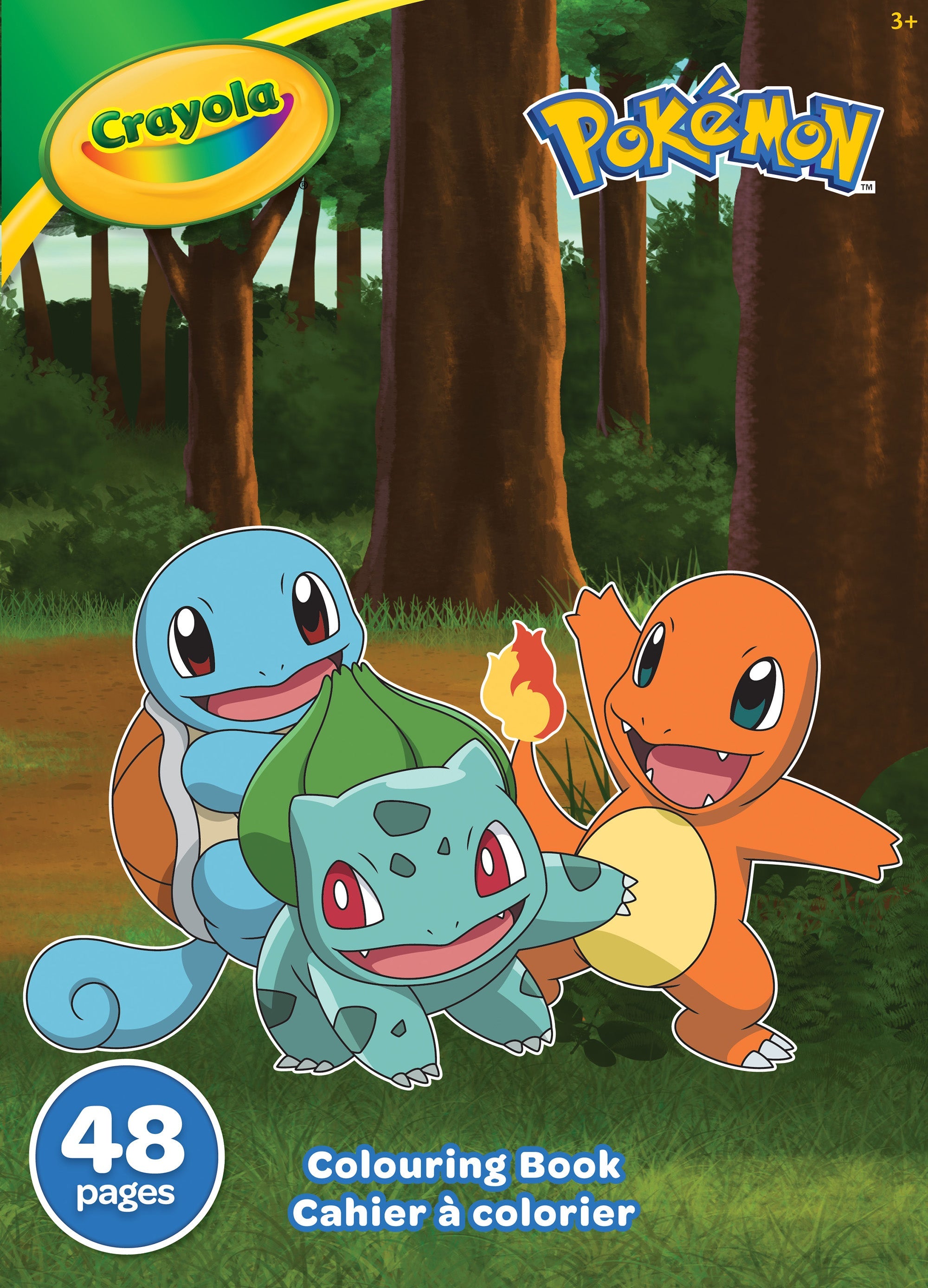 Crayola Pokémon Coloring Book - 48 Pages 3+ 7.75x10.75in