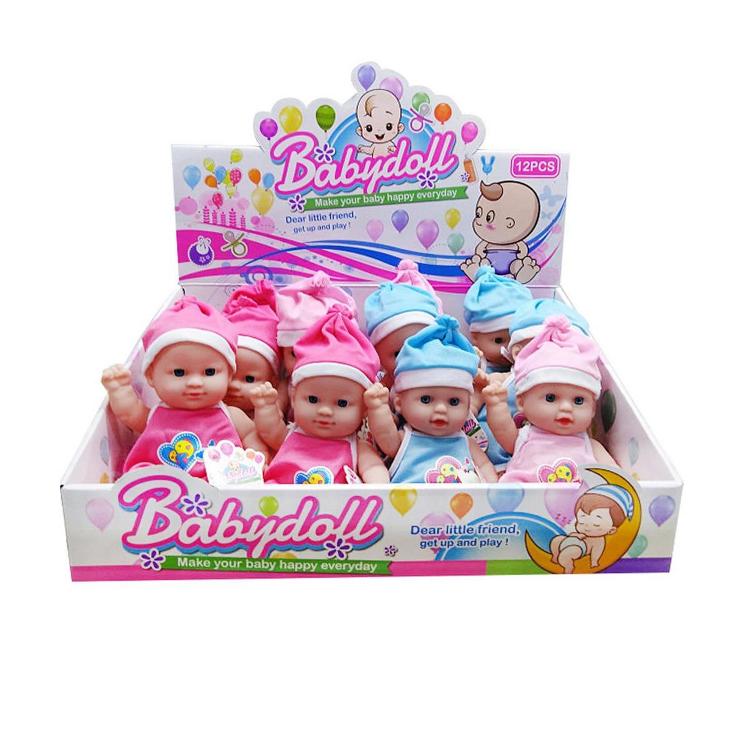 Soft Body New Born Baby Doll 8in Age 3+ VRT