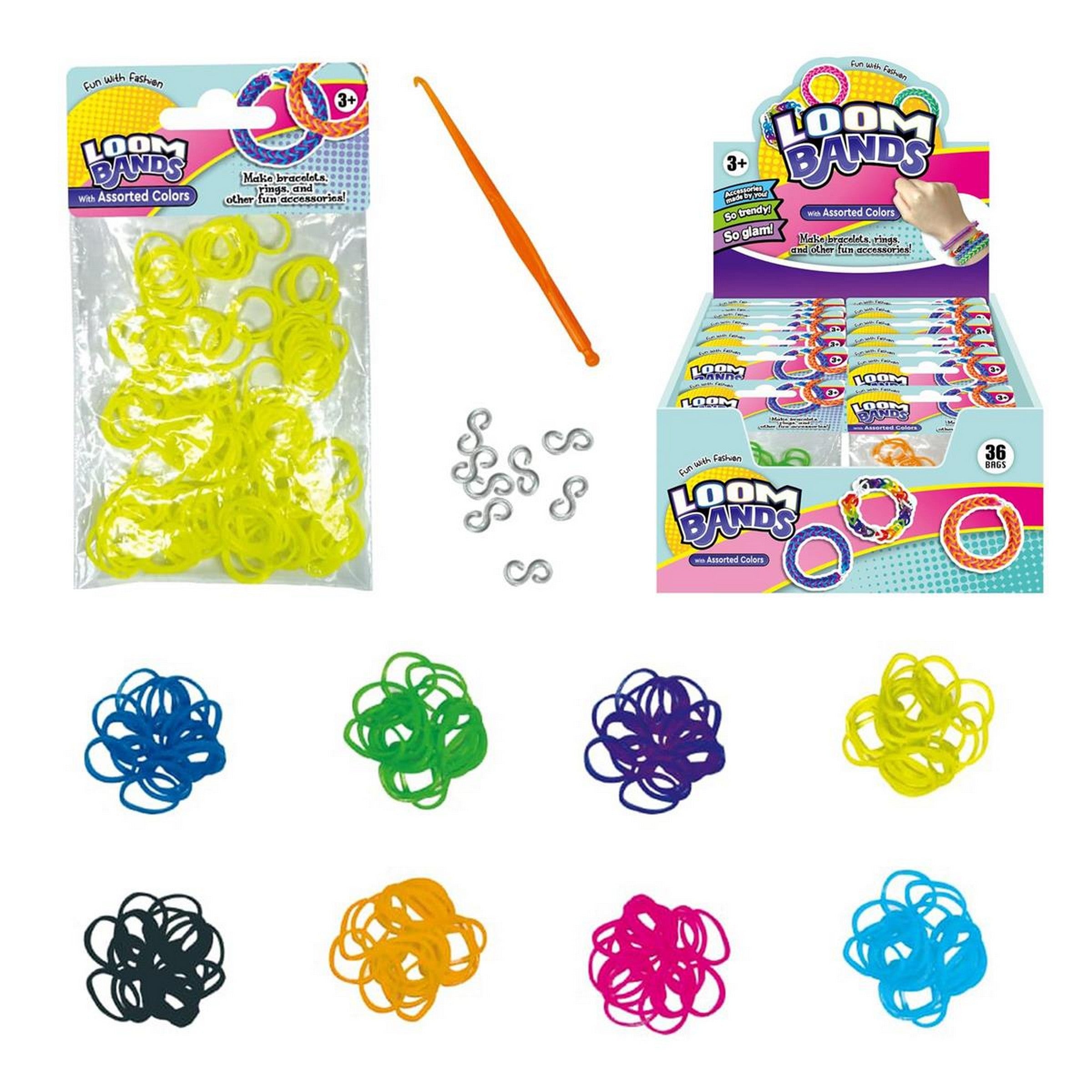 Bright Color Loom Band 3+ VRT
