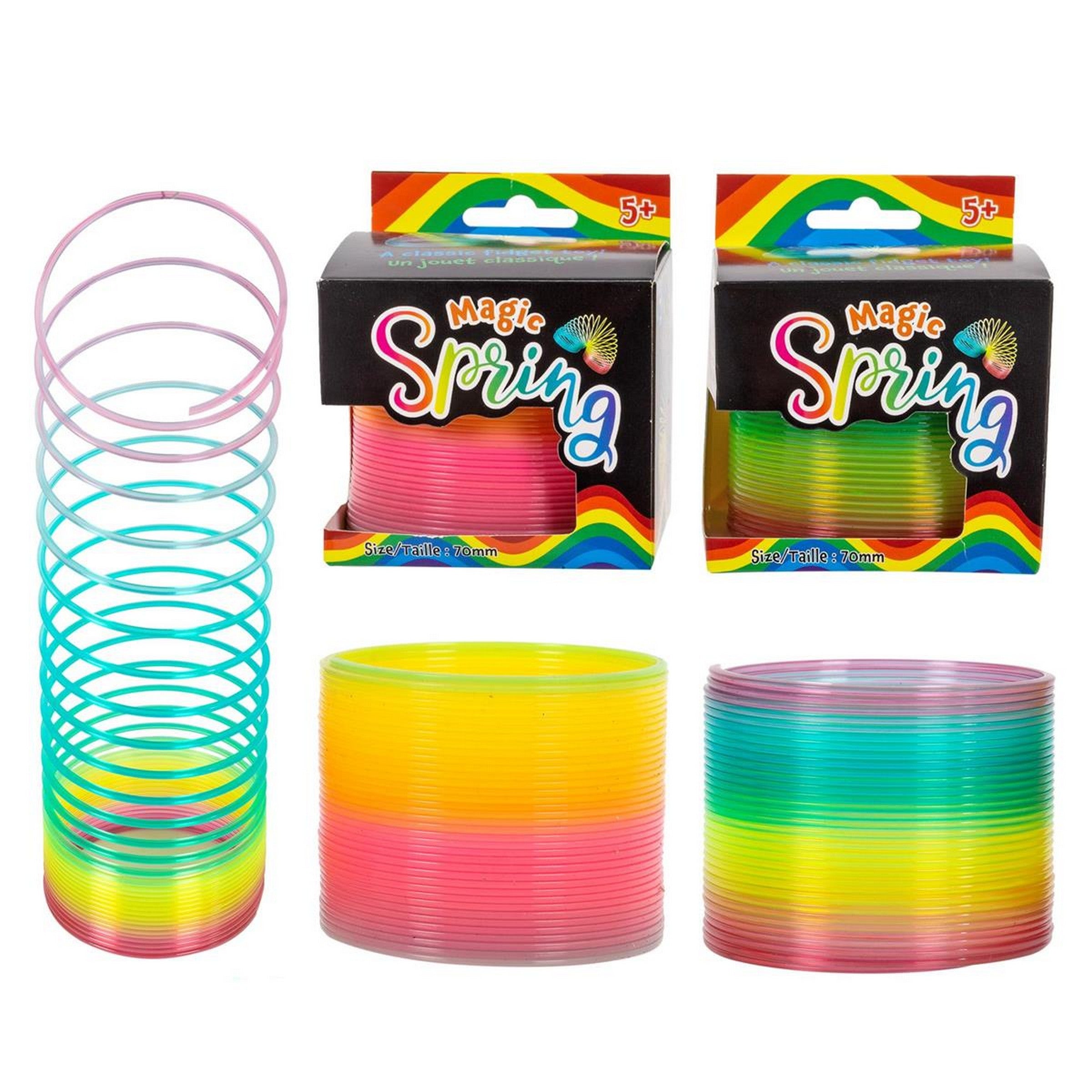 Magic Rainbow Spring - Plastic 2.8in Age 5+ VRT