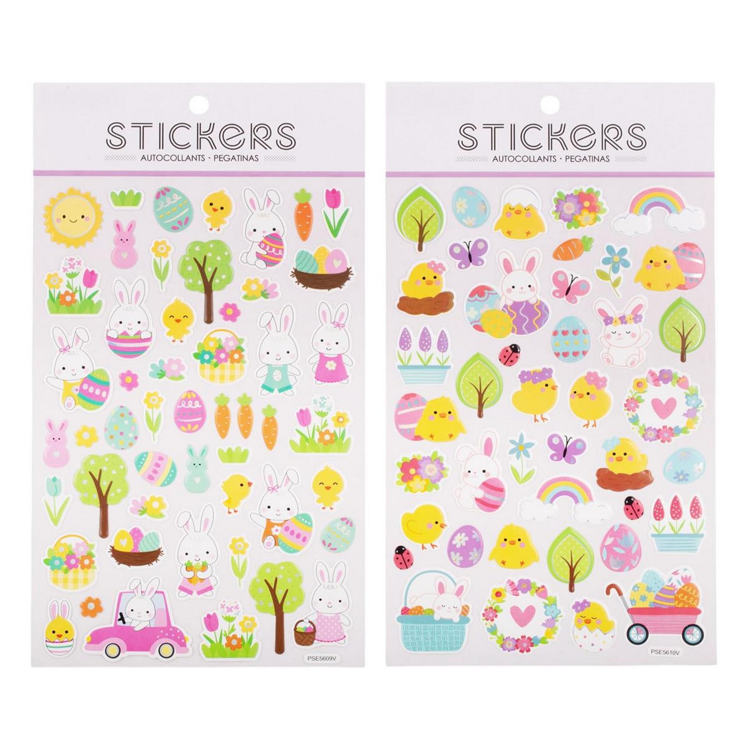 Easter Pop-up Stickers with Foil VRT