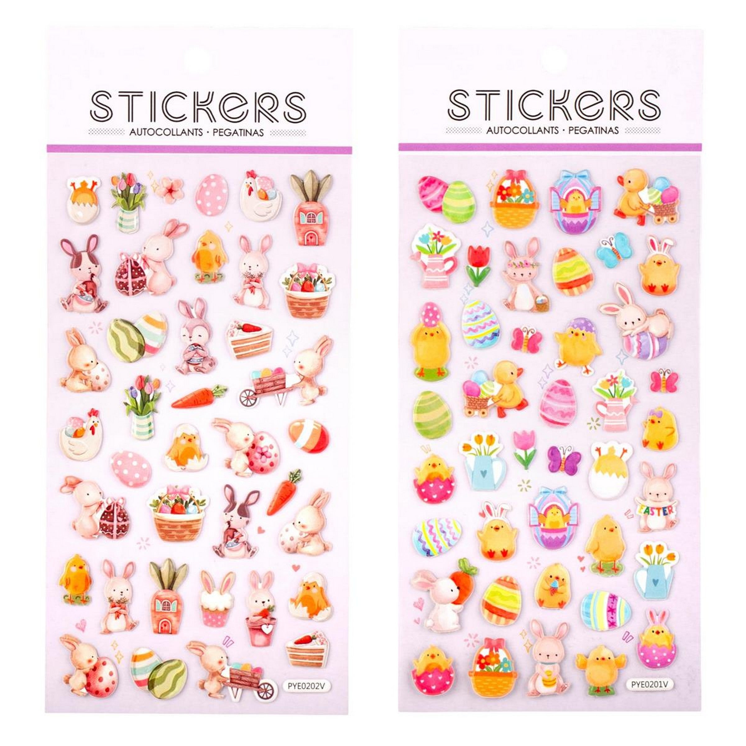 Easter Puffy Stickers VRT
