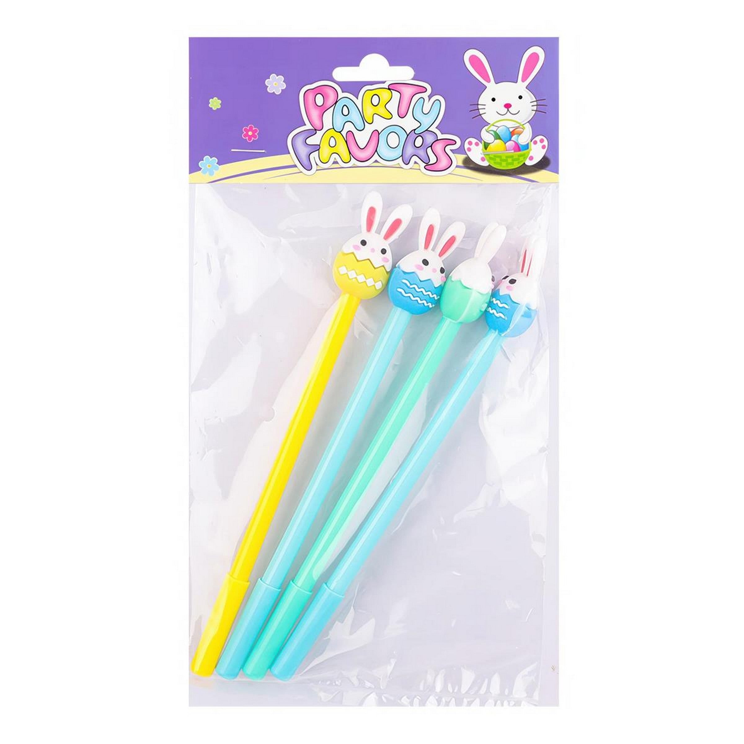 Easter 4 Gel Bunny Pens