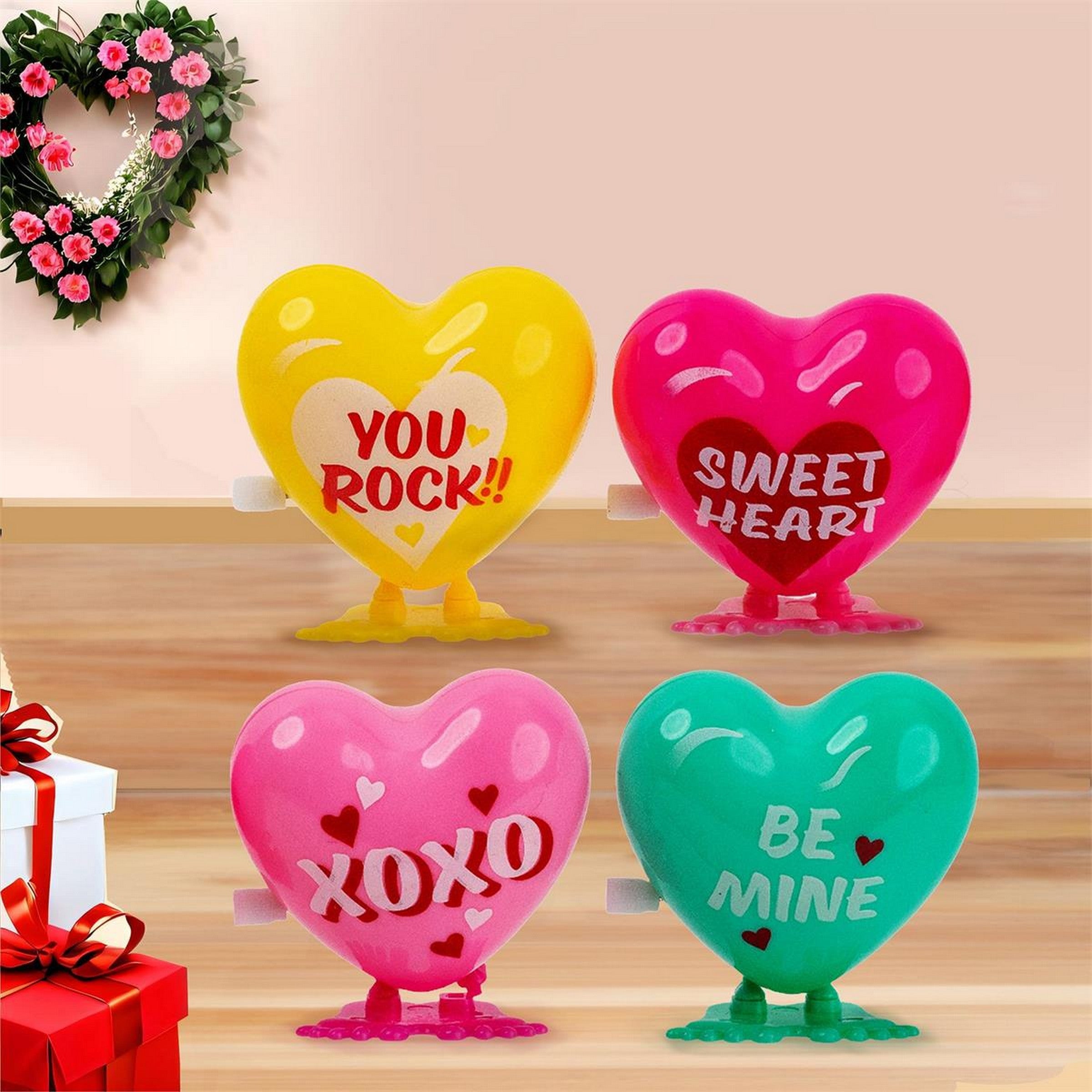 Valentine's Day Wind-up Conversation Heart VRT