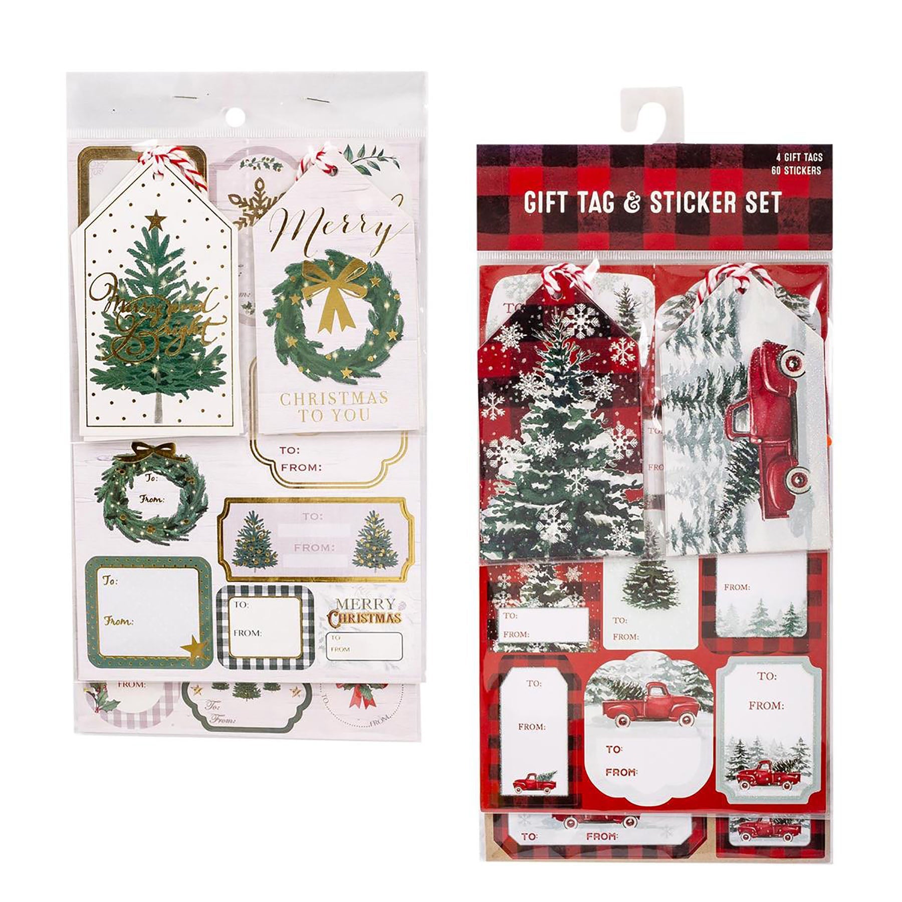 Christmas Gift Tags and Label Set VRT