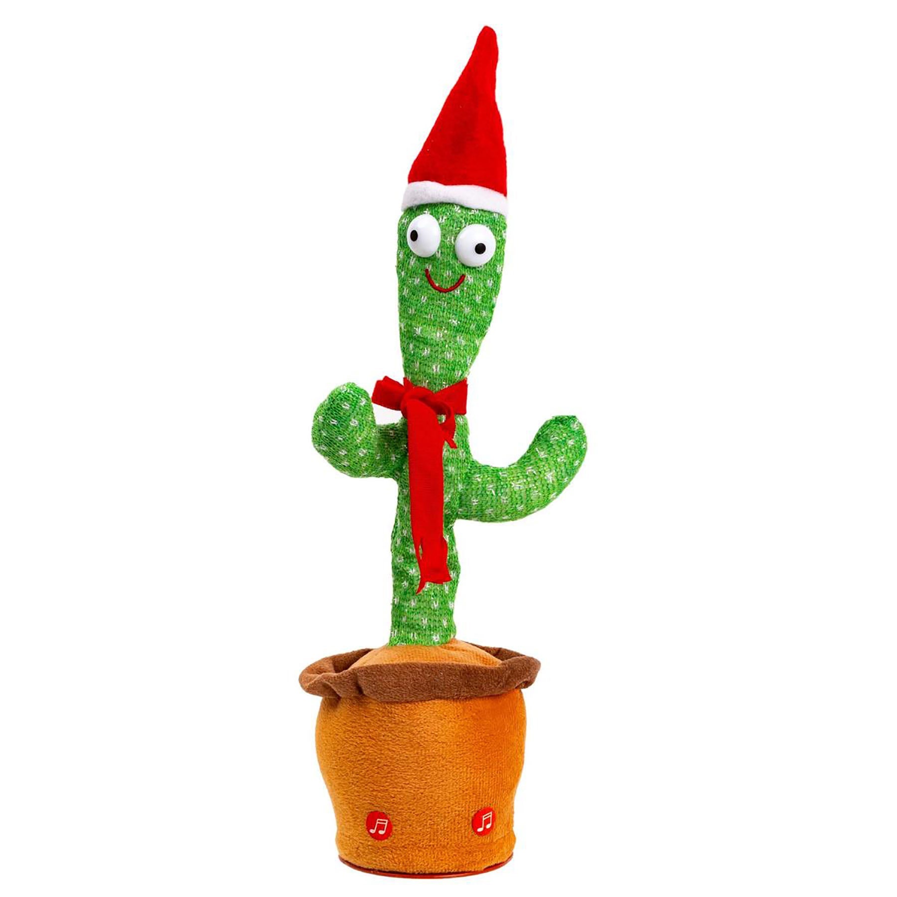 Santa's Secrets Wiggly Dancing Cactus 13in
