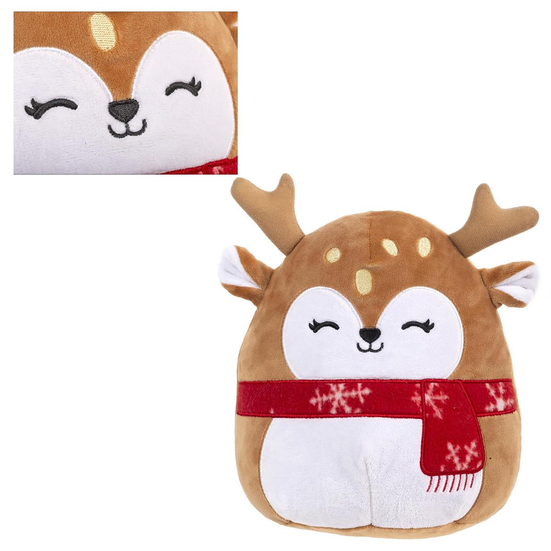 Christmas Squishmallow Plush Reindeer 10in