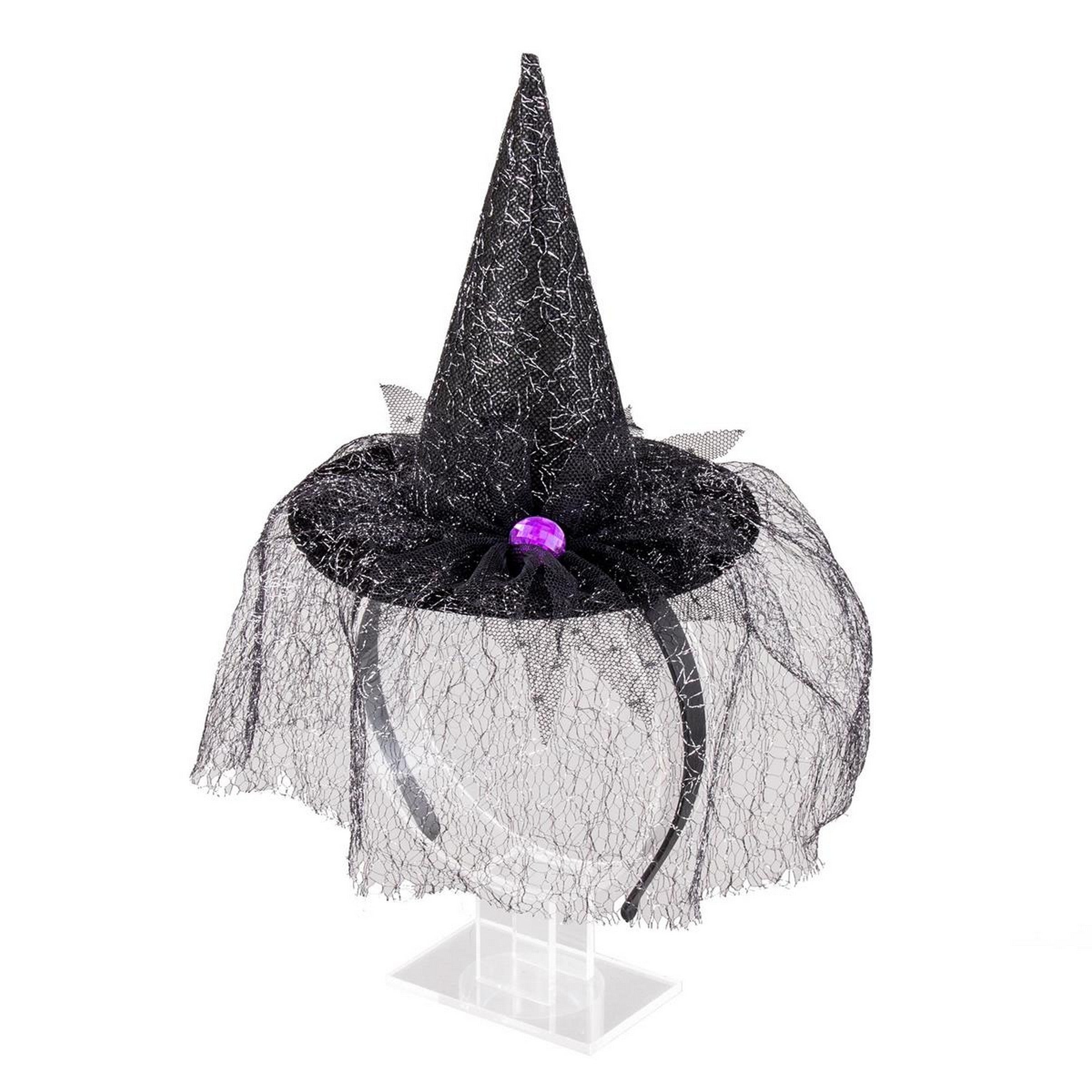 Party Gear Halloween Witch Hat Headband