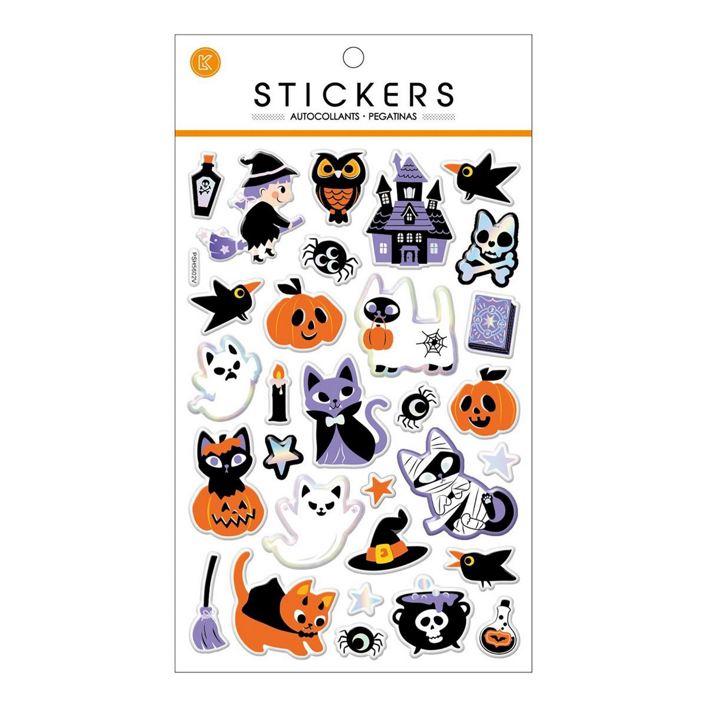 Hoot Halloween Pop-up Stickers
