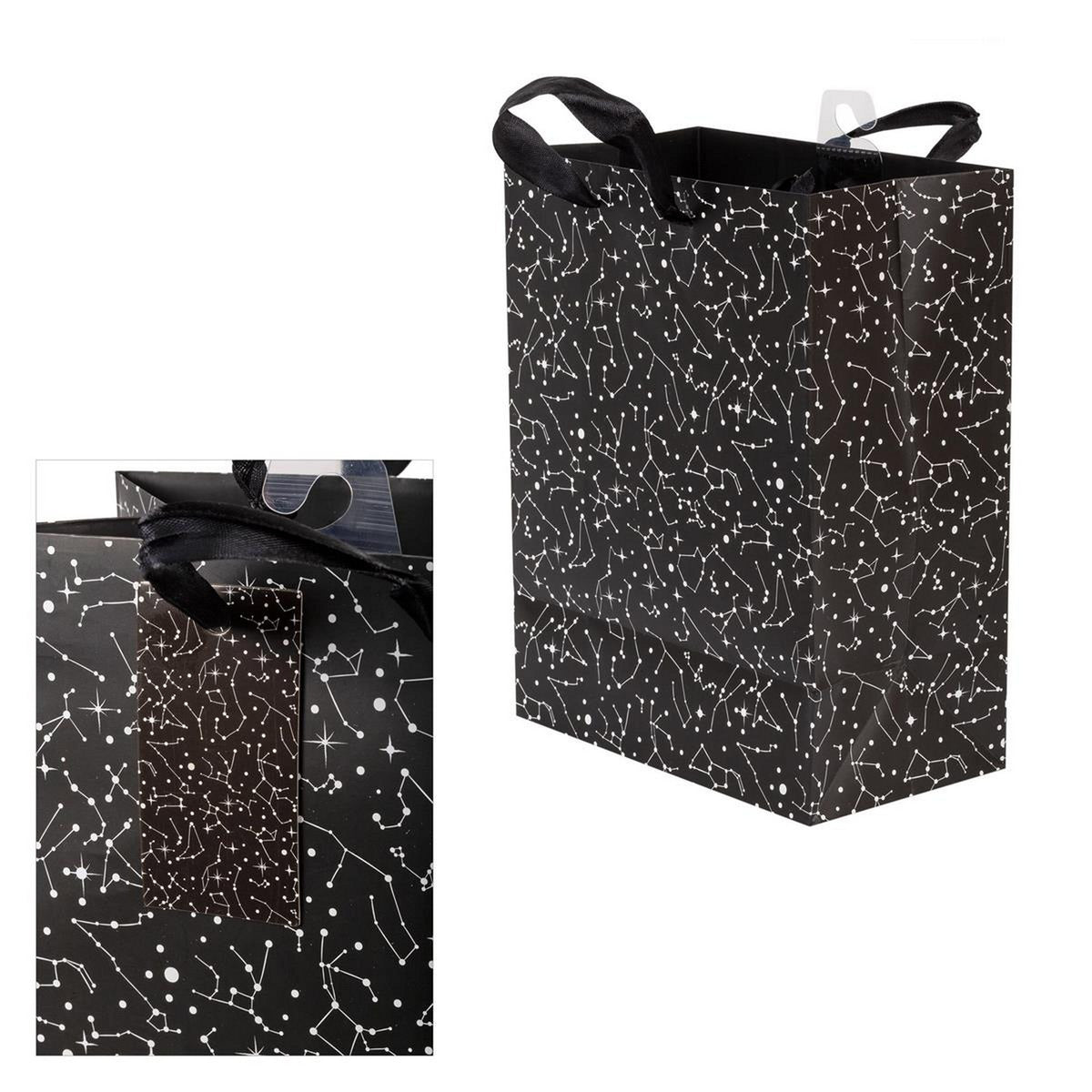 Paper Trendz Matte Gift Bag - Zodiac Medium 7W x9H x3.9D in
