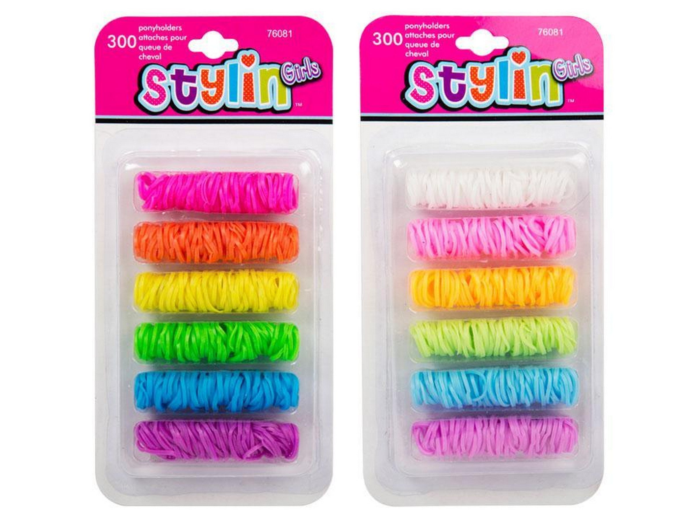 Stylin G Mini Ponyholders 300pcs 0.5in VRT