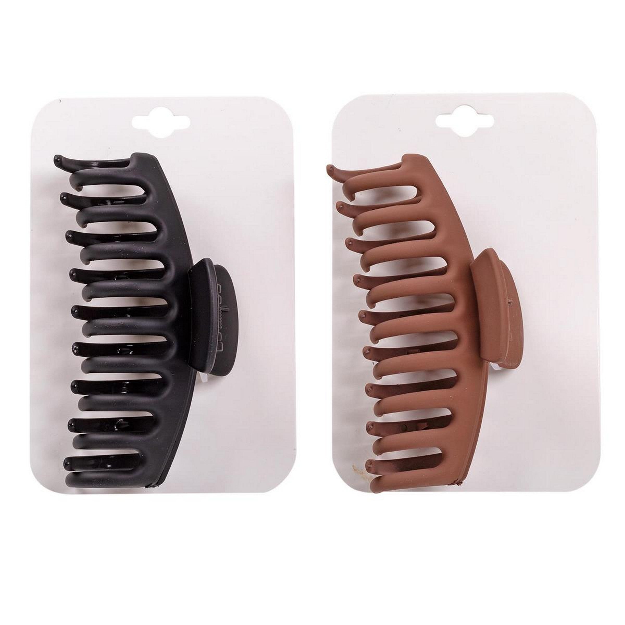 Stylin Matte Plastic Claw Clip 4.25x1.25in VRT