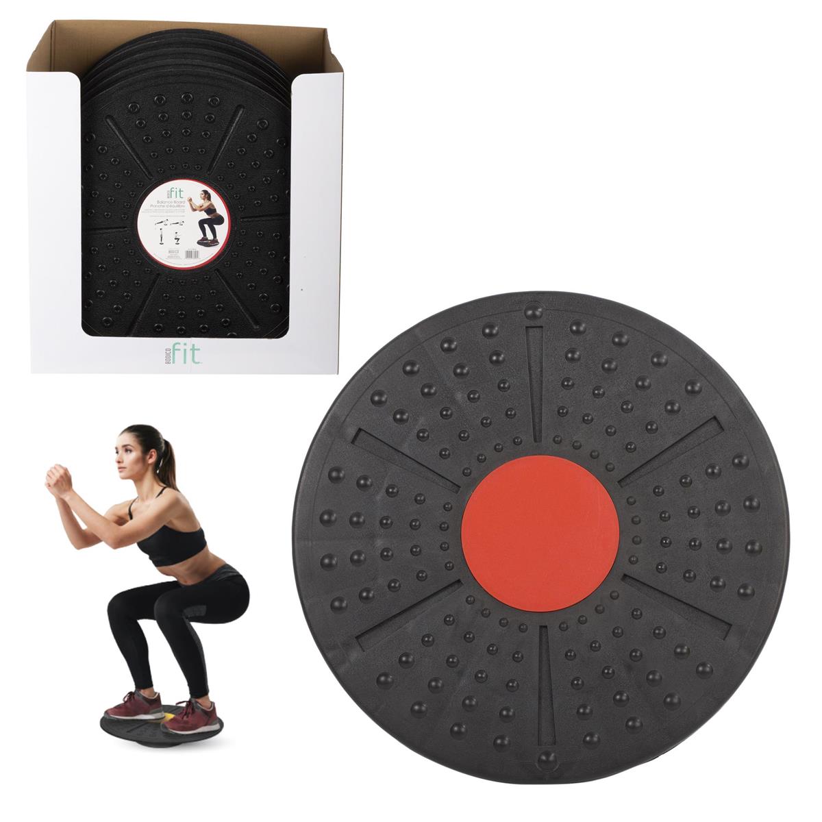 Bodico Fit Balance Board Plastic 14.4in - Sold Separately