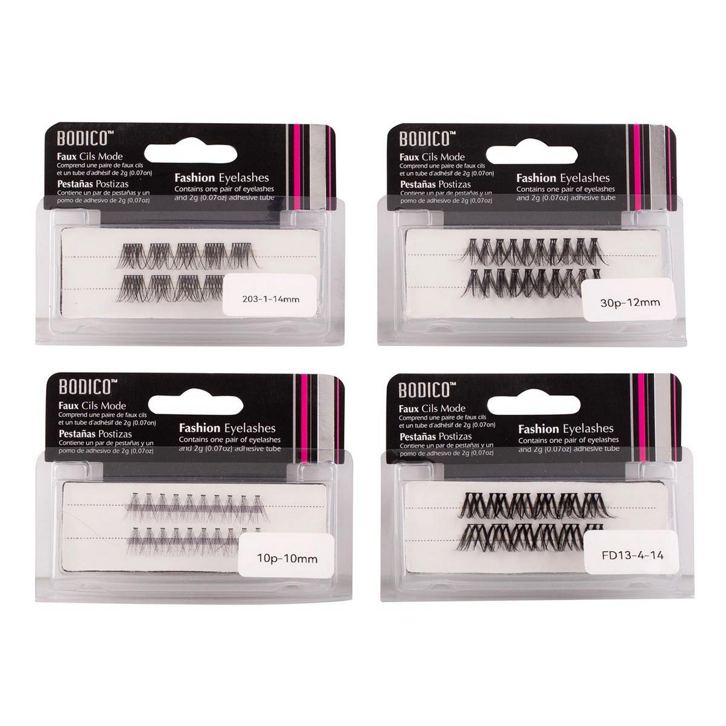 Bodico Cluster Eyelashes - Varied Lenght VRT