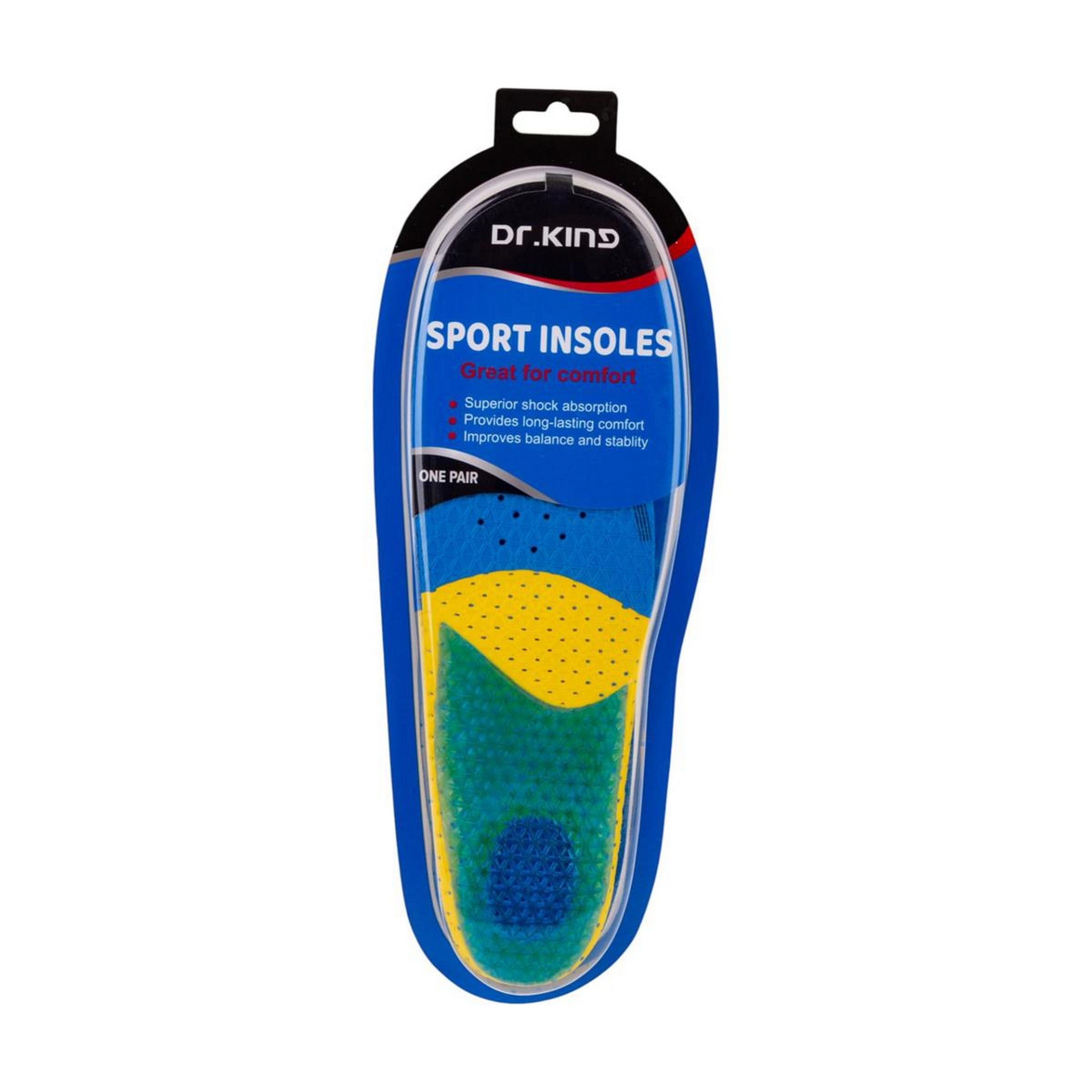 Bodico 1 Pair Sports Insole for Women with Size Guide 35 - 40