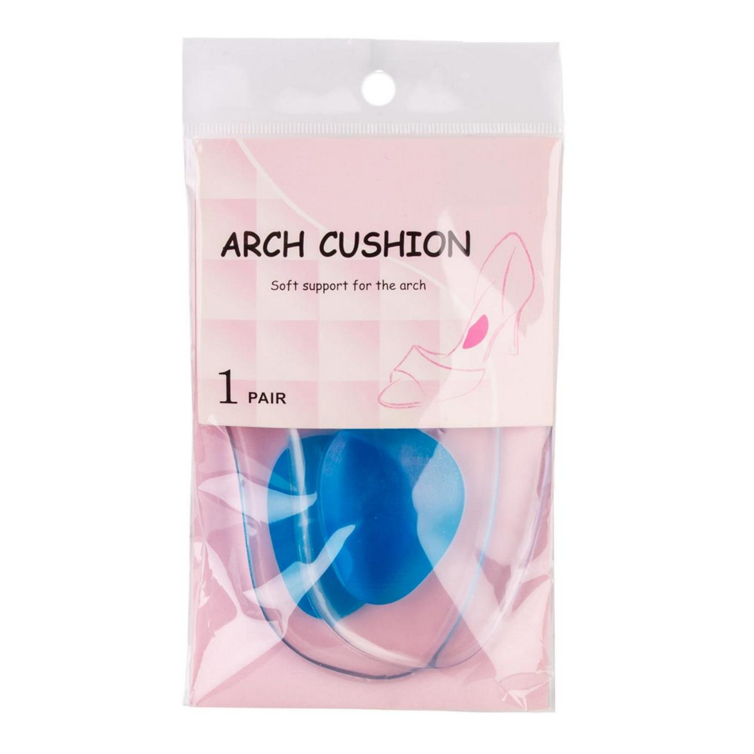 Bodico 1 Pair Gel Arch Support Pad One Size