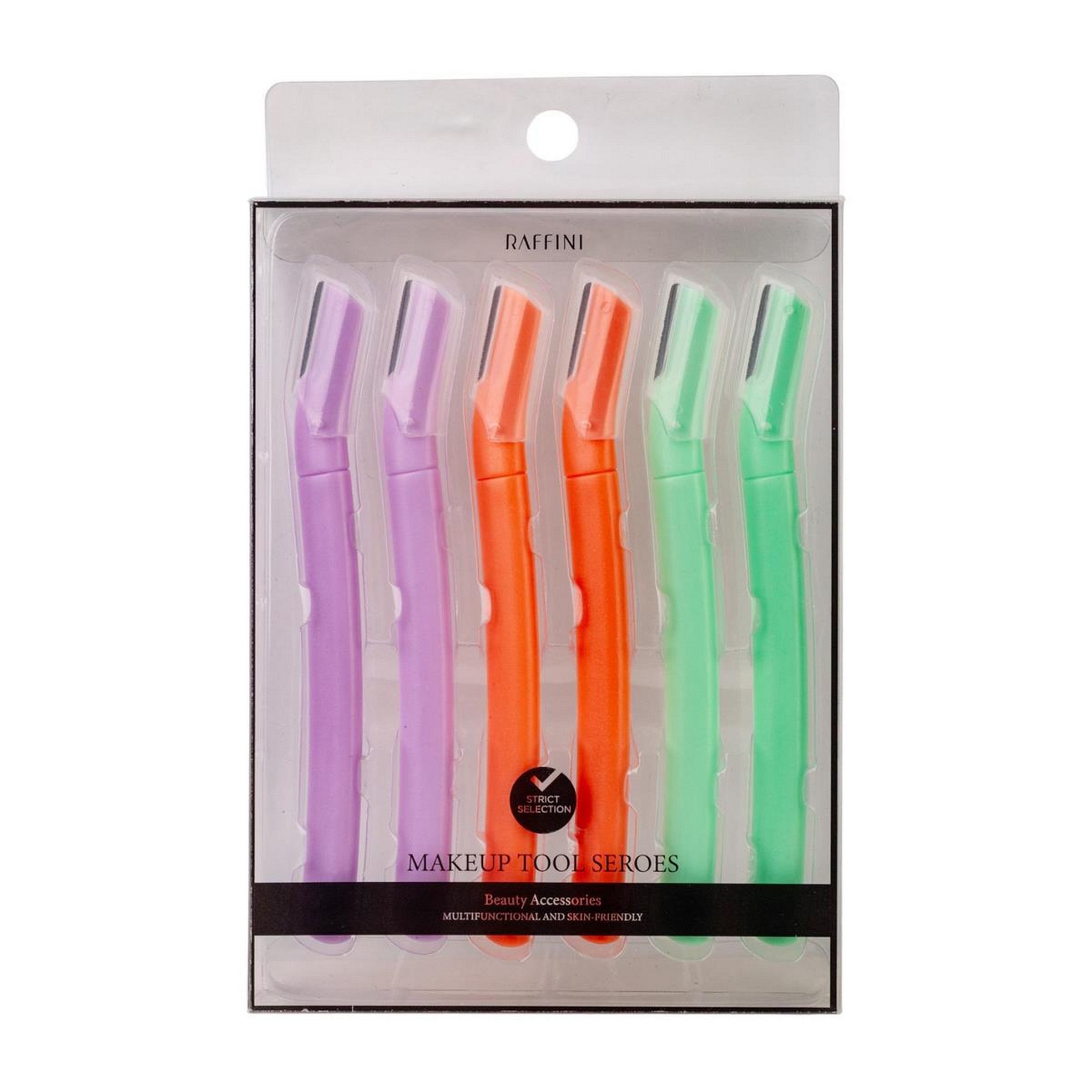 Bodico 6 Eyebrow Razors 5.1in