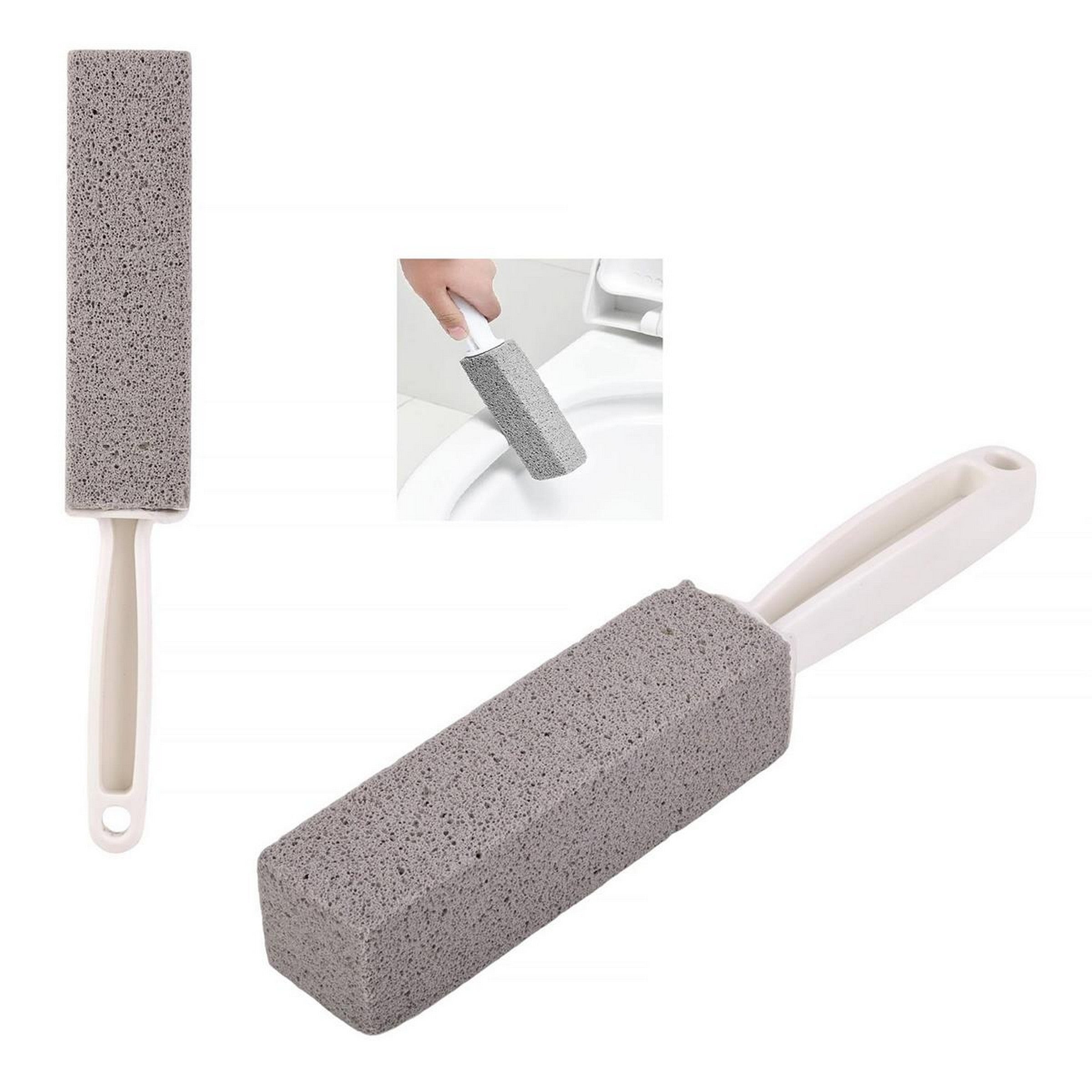 Home Essentials Pumice Stone Toilet Bowl Cleaner 9.5x5.3in
