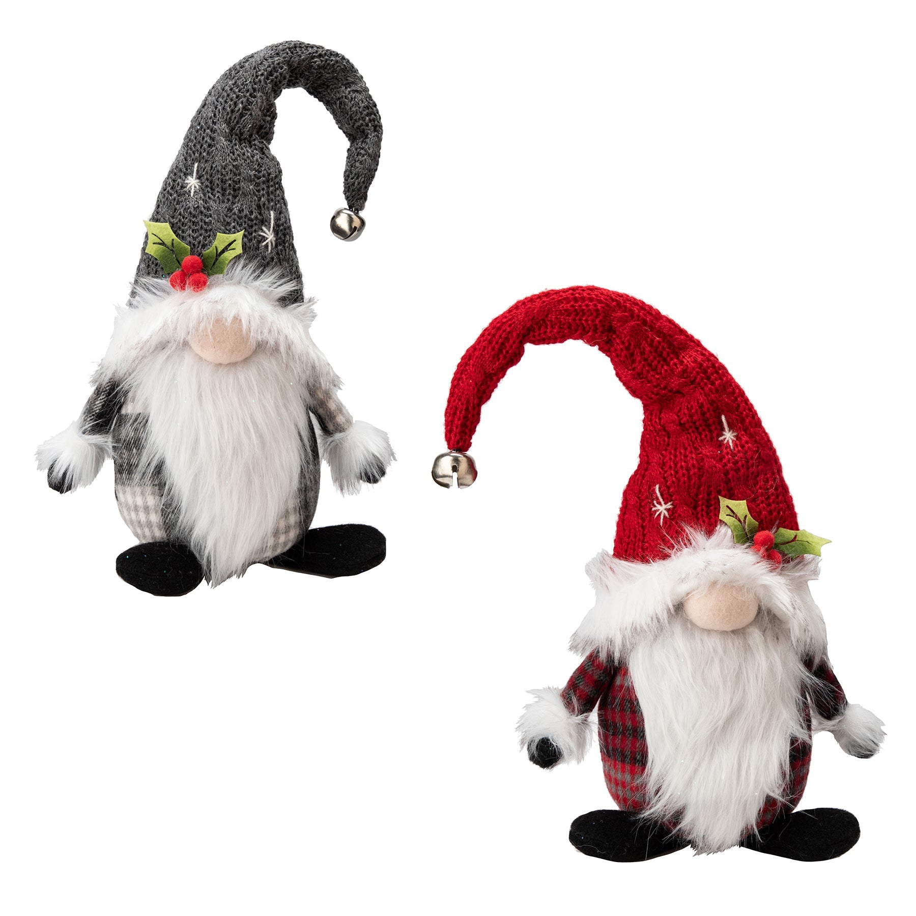 Christmas Standing Santa Gnome 11.8in VRT