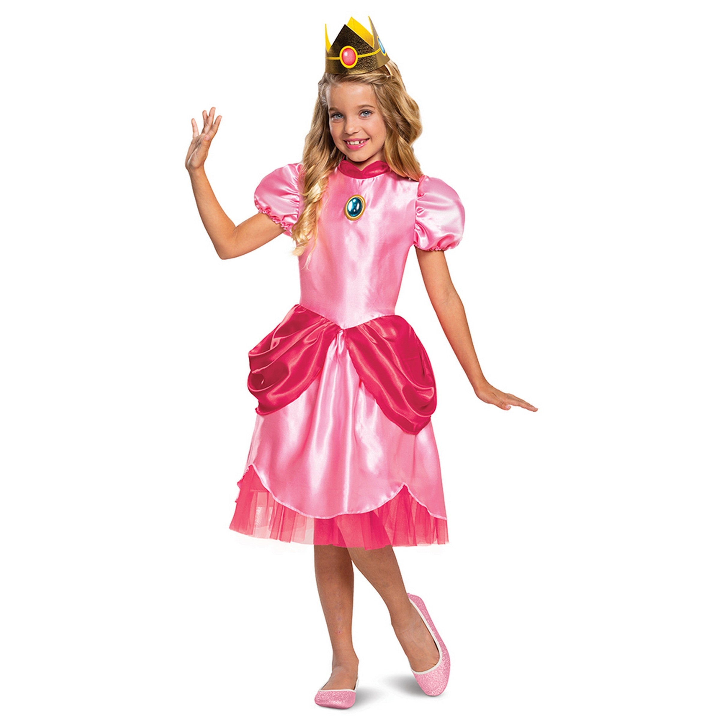 Halloween Classic Princess Peach Costume Girls S (4-6x)